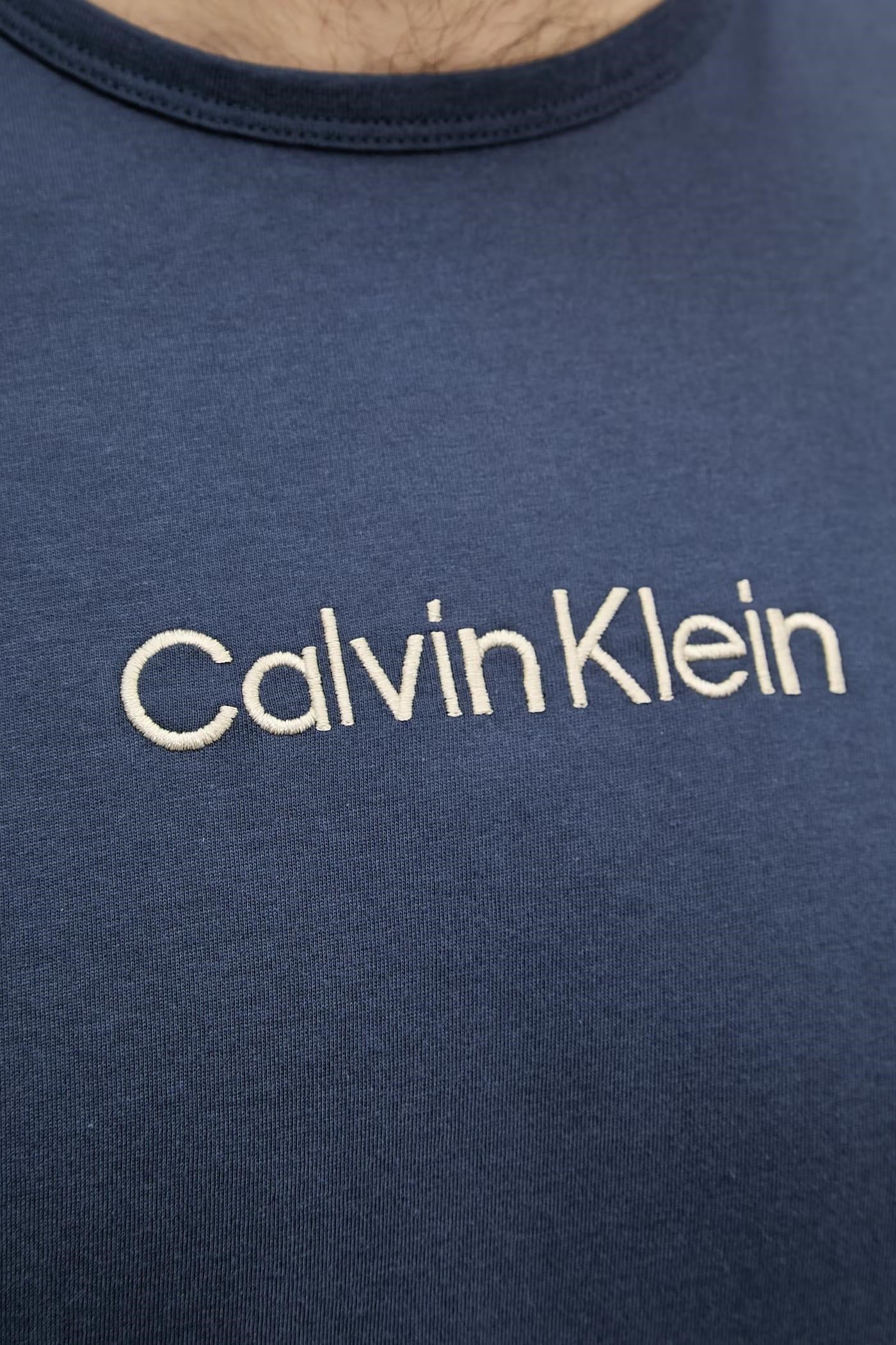 Calvin Klein Erkek Lacivert T-Shirt 000NM2748E