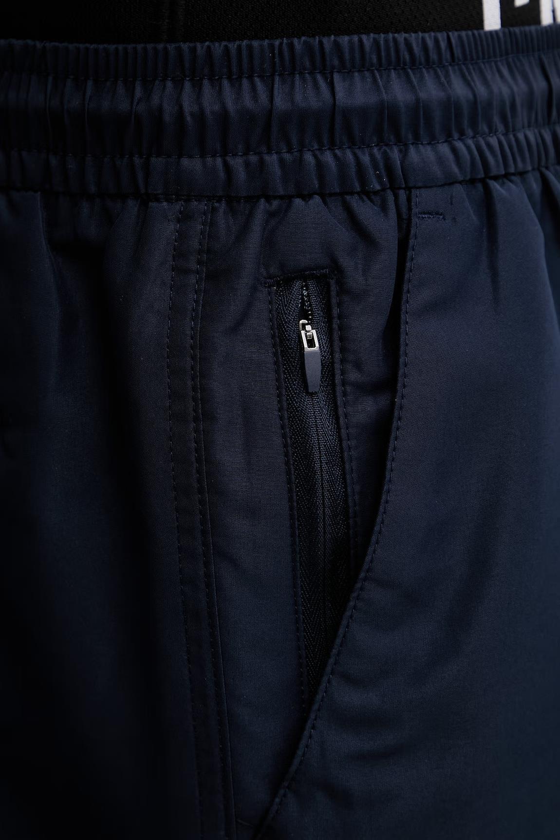 Calvin Klein Erkek Mavi Orta Boy Bağcıklı Deniz Şortu LV00N61015 