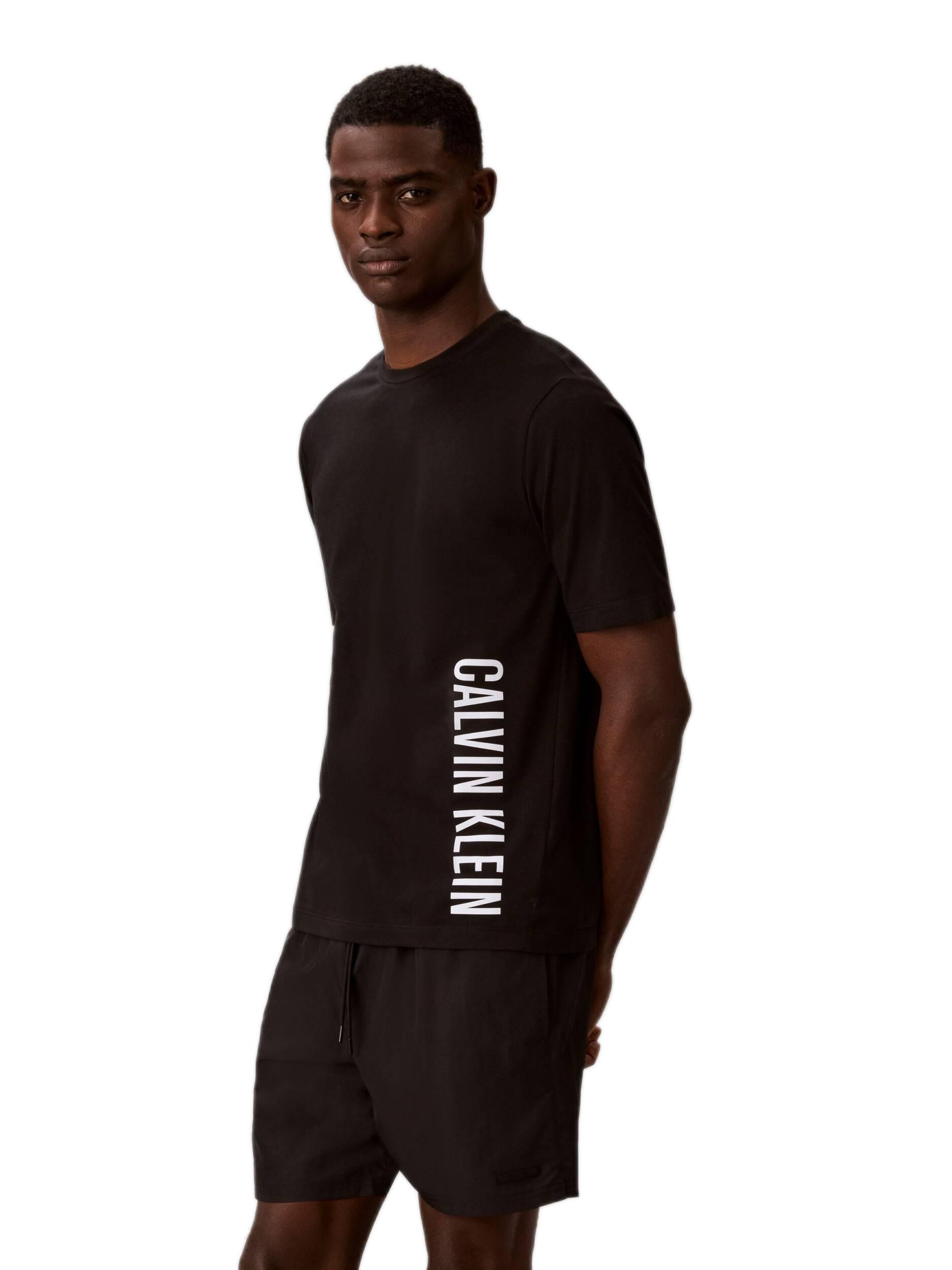 Calvin Klein Erkek Siyah T-Shirt LV00NM3019