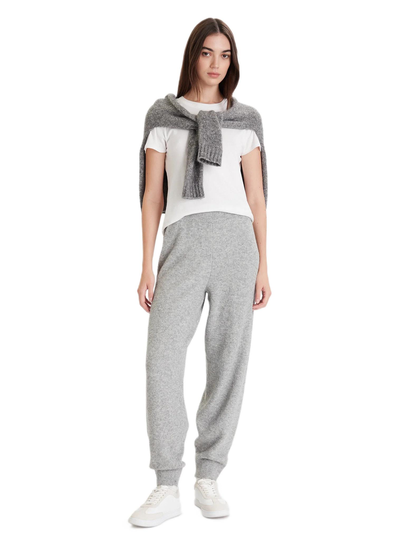 Calvin Klein Kadın Gri Jogger Eşofman Altı LV00QS7569