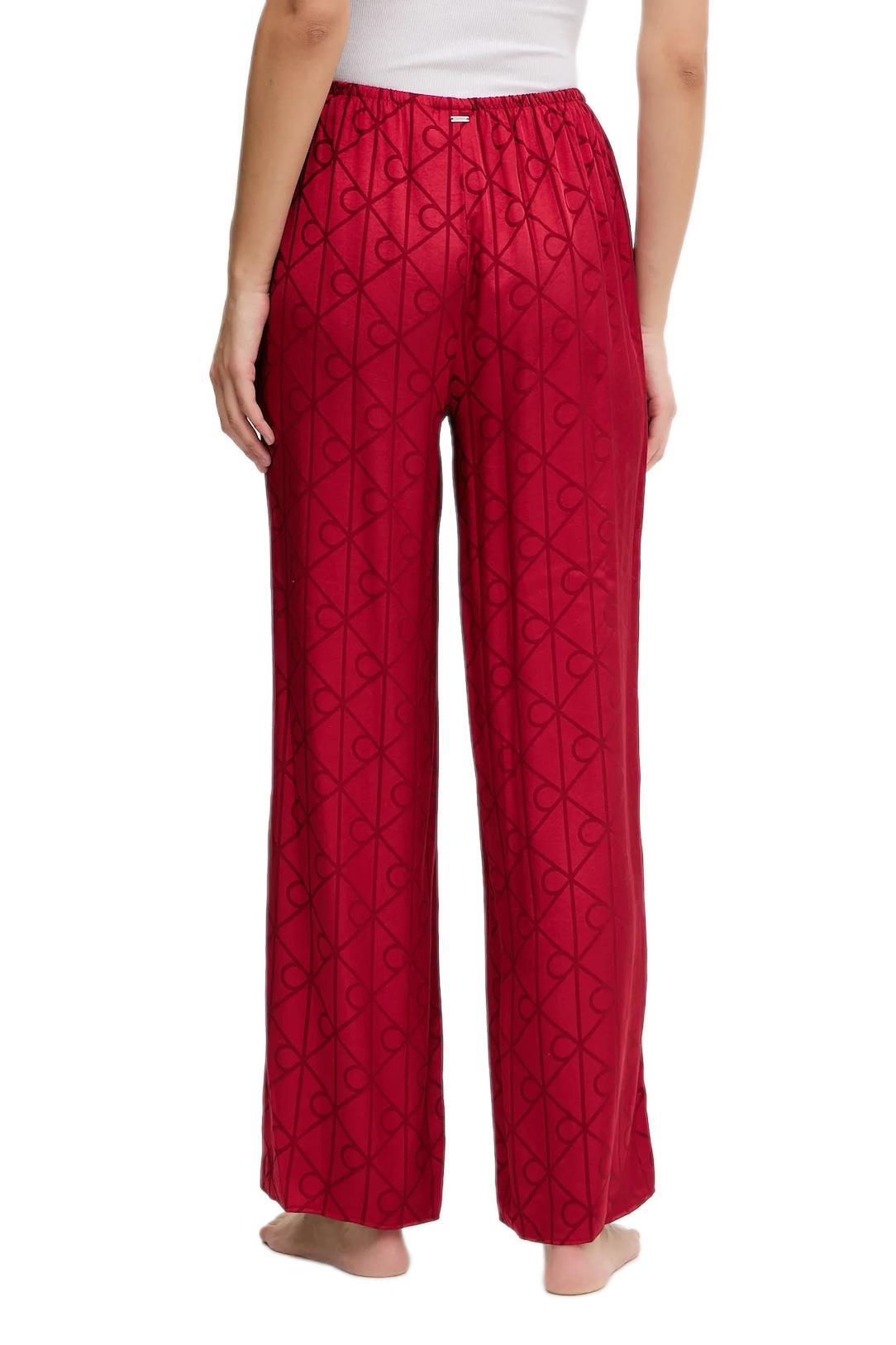 Calvin Klein Kadın Kırmızı AOP Desenli Pijama Altı LV00QS7536