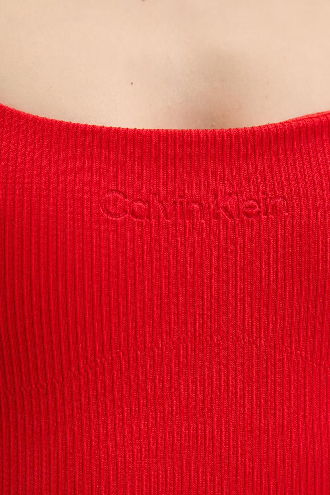 Calvin Klein Kadın Kırmızı Mayo LV00Q61142 