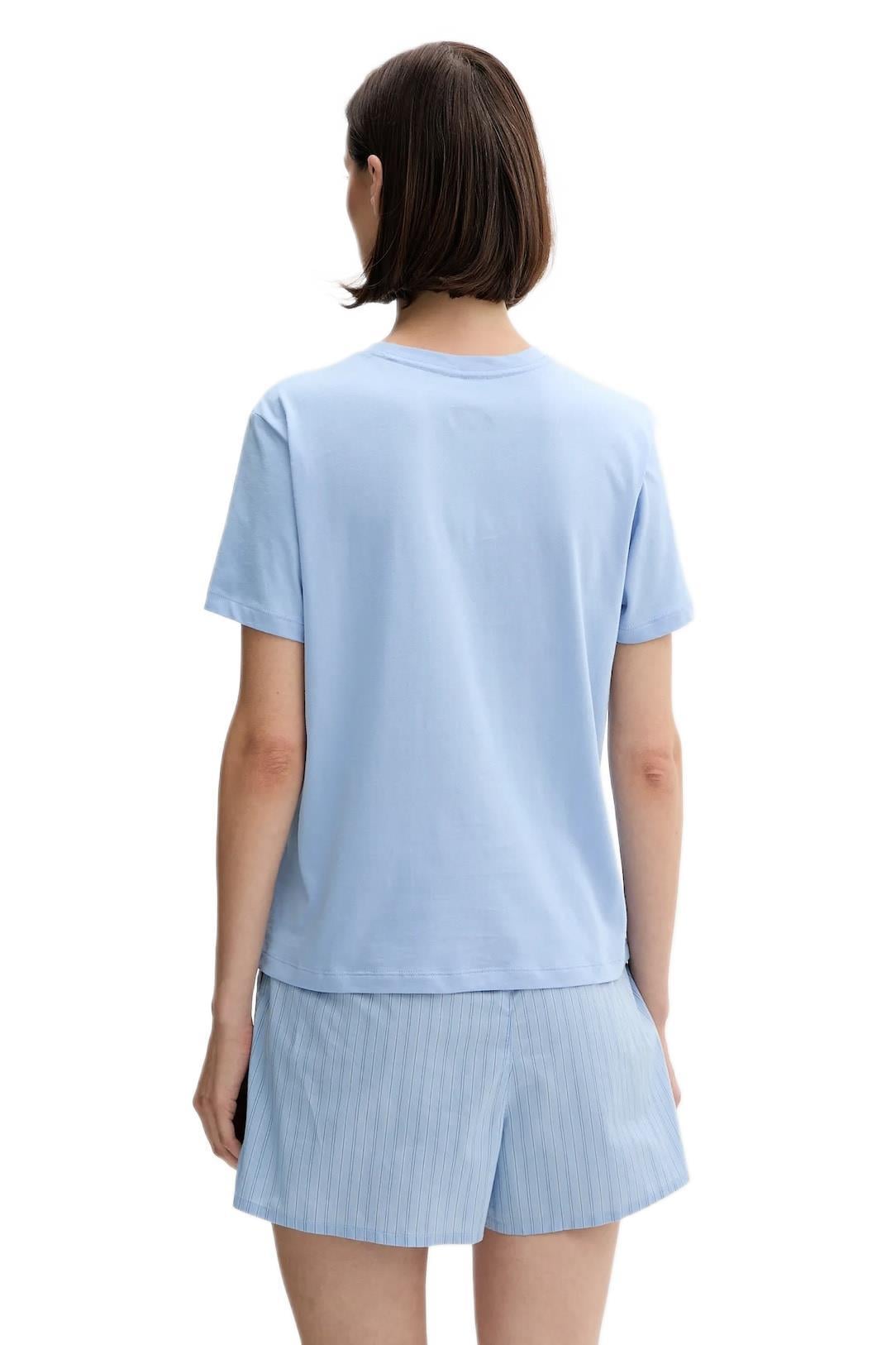 Calvin Klein Kadın Kısa Kollu Tişört ve Şort Pijama Takımı LV00QS7576