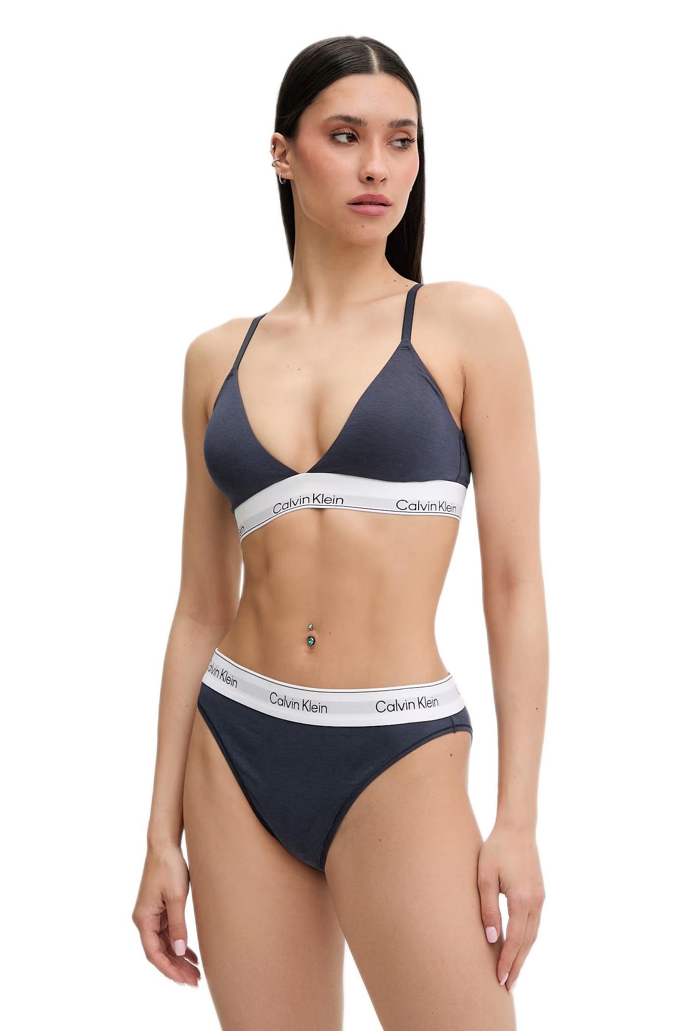 Calvin Klein Kadın Lacivert Bralet LV00QF8498