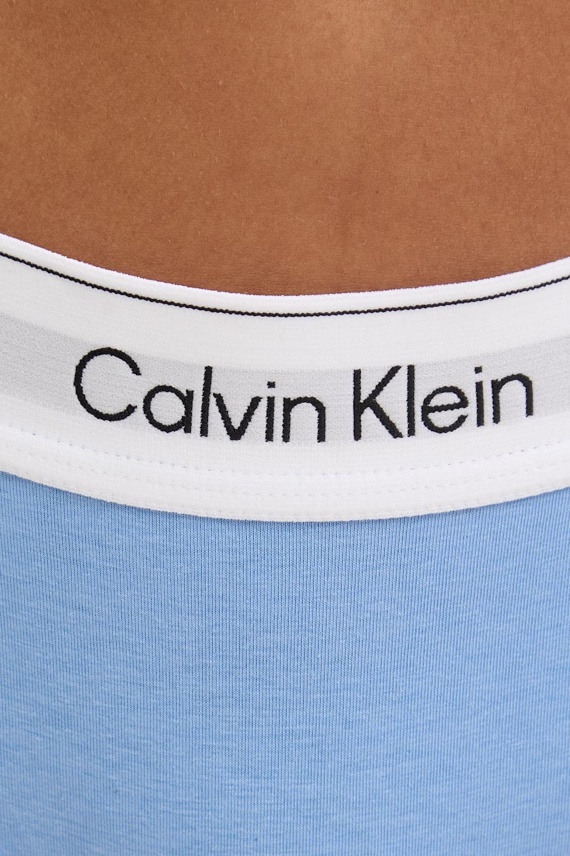 Calvin Klein Kadın Mavi Brazilian Külot LV00QF8522