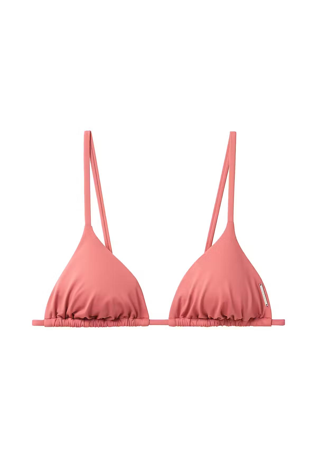 Calvin Klein Kadın Pembe Üçgen Bikini Üstü LV00Q62697 