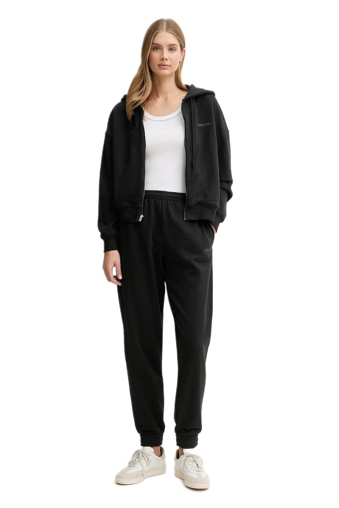 Calvin Klein Kadın Siyah Jogger Eşofman Altı LV00QS7515