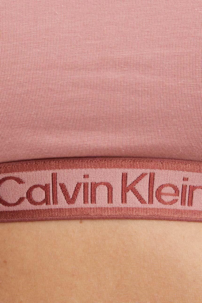 Calvin Klein Pembe Unlined Bralet 000QF7957E