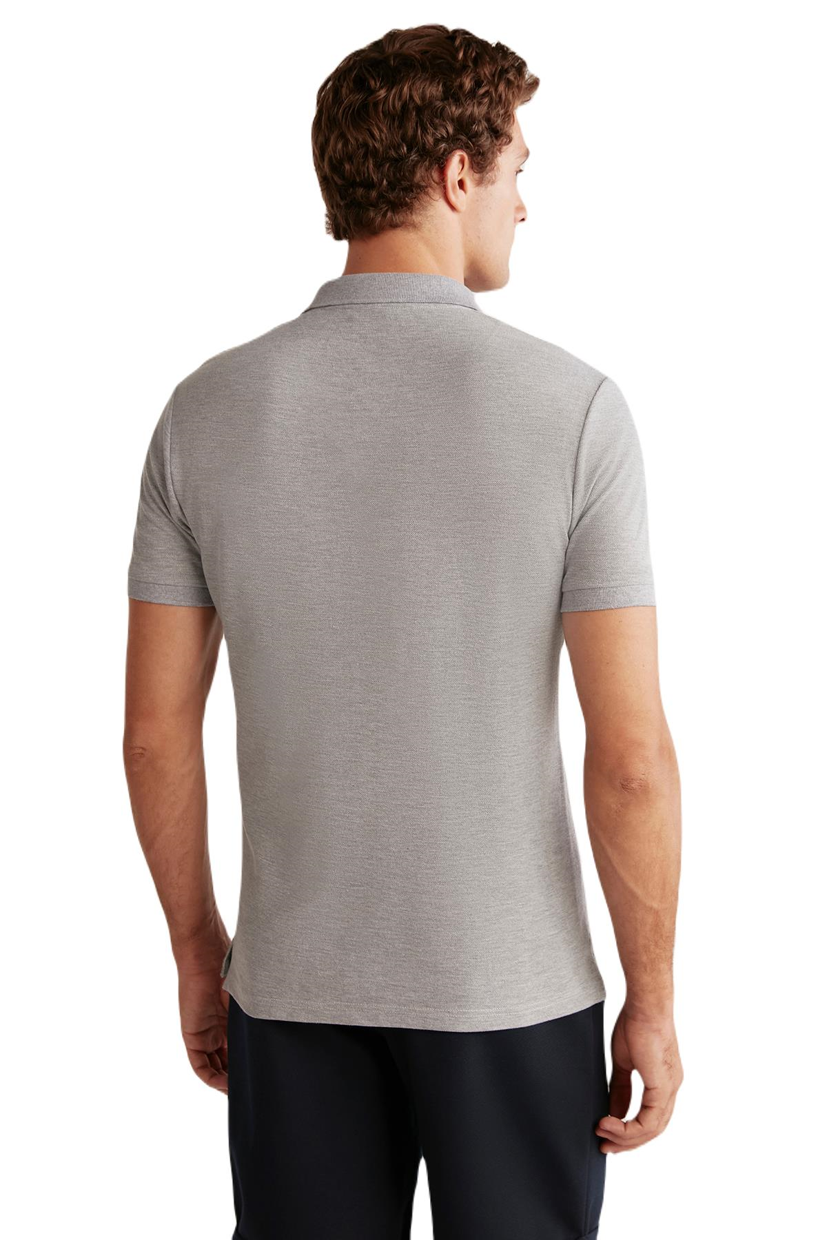First Touch Erkek Gri T-Shirt