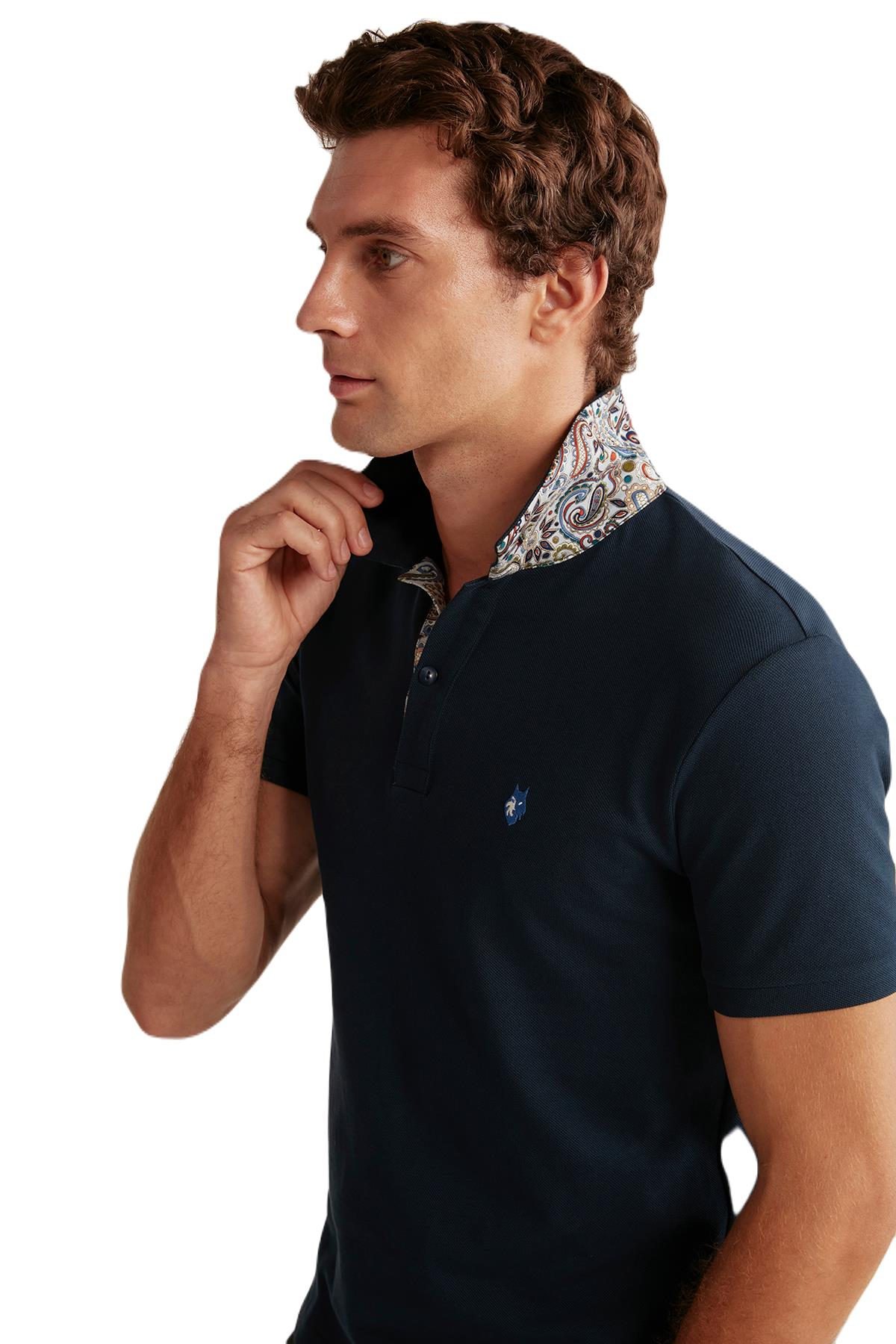 First Touch Erkek Lacivert T-Shirt 