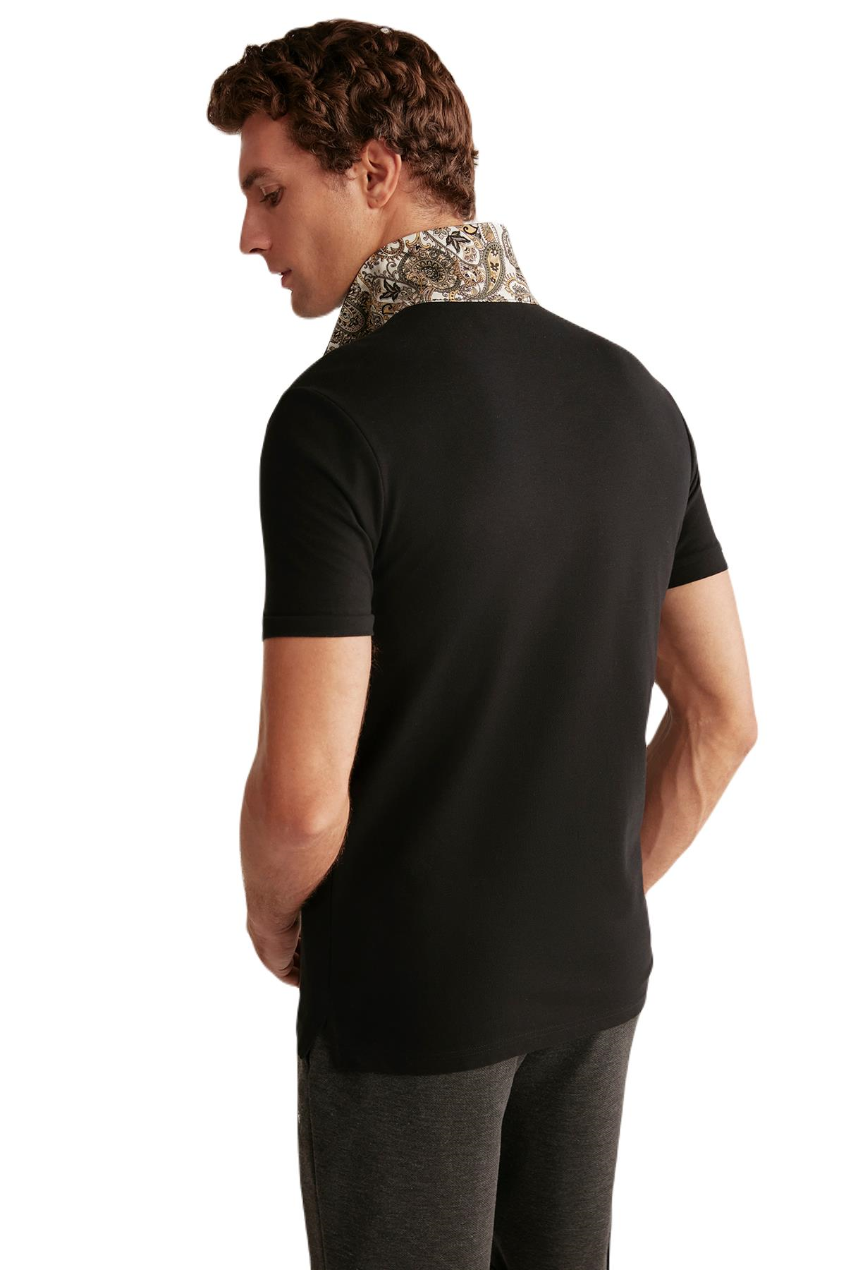 First Touch Erkek Siyah T-Shirt 