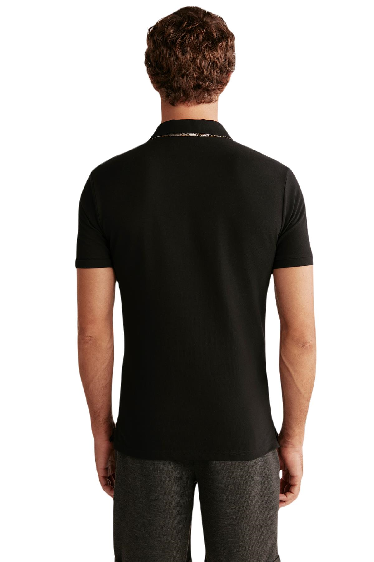 First Touch Erkek Siyah T-Shirt 