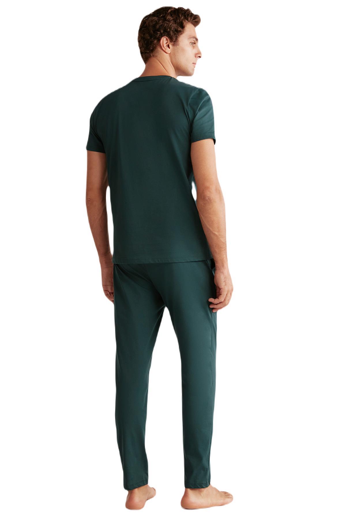First Touch Erkek Yeşil Pijama Takım 402 