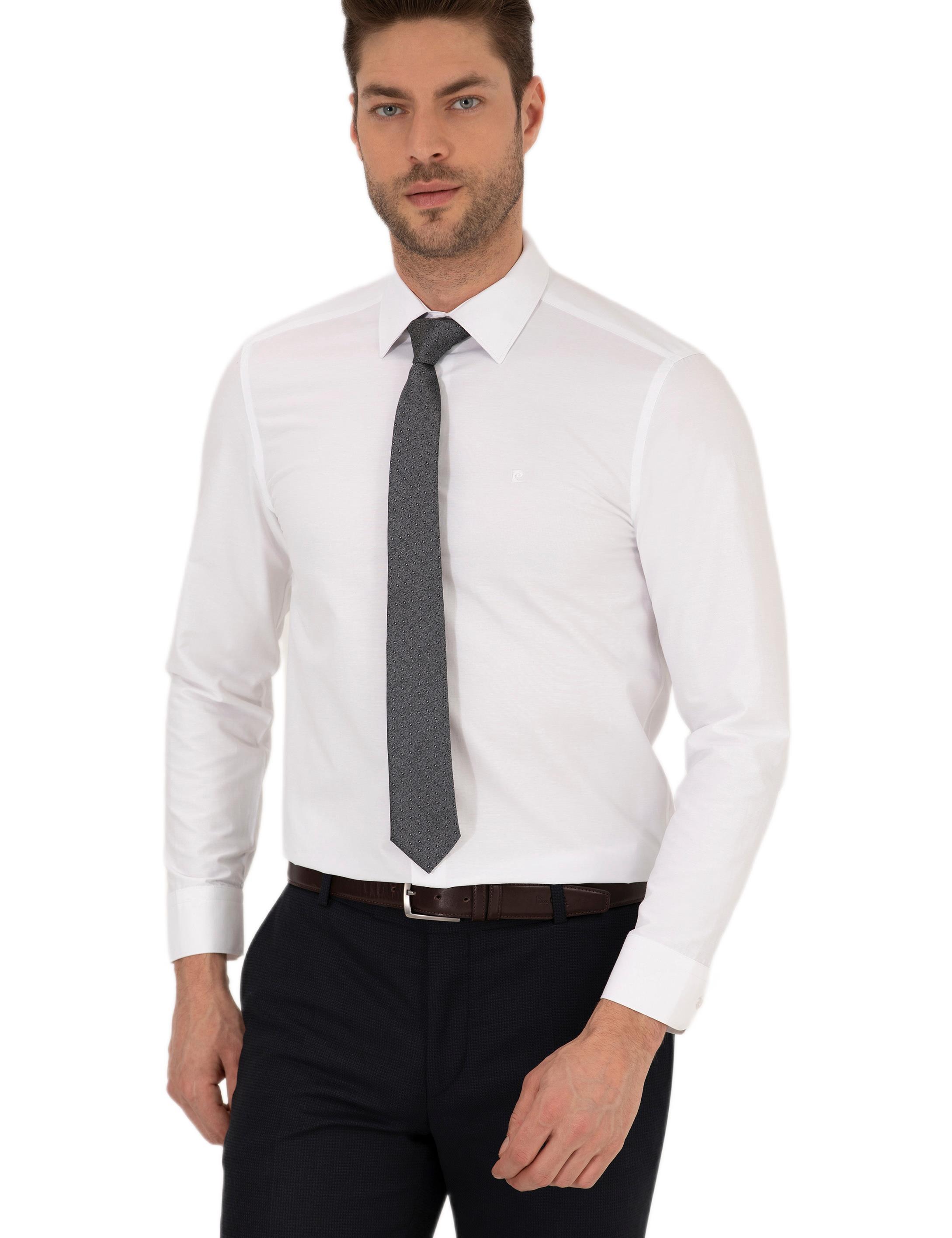 Pierre Cardin Erkek Beyaz Gömlek 
