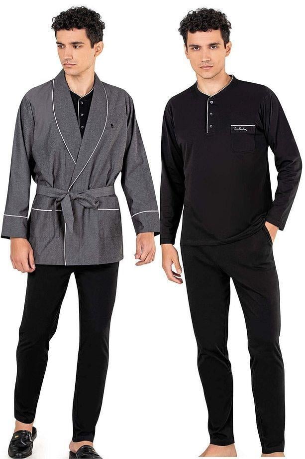 Pierre Cardin Erkek Siyah 3'lü Rob Takımı 5610 