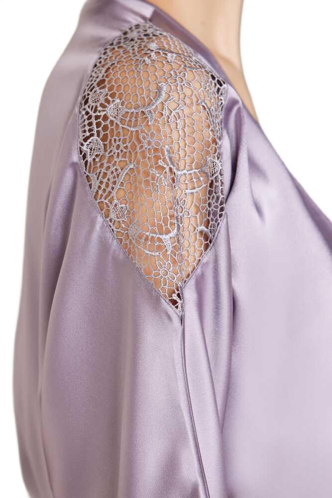 Pierre Cardin Kadın Mor Altılı Saten Çeyiz Seti 6000 