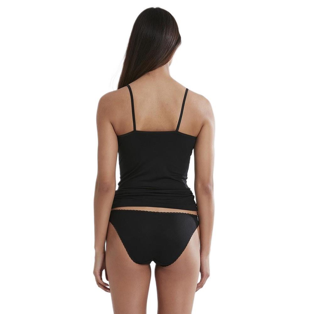 Pierre Cardin Kadın Siyah Dantelli Penye Atlet Külot / Kaşkorse Set 356