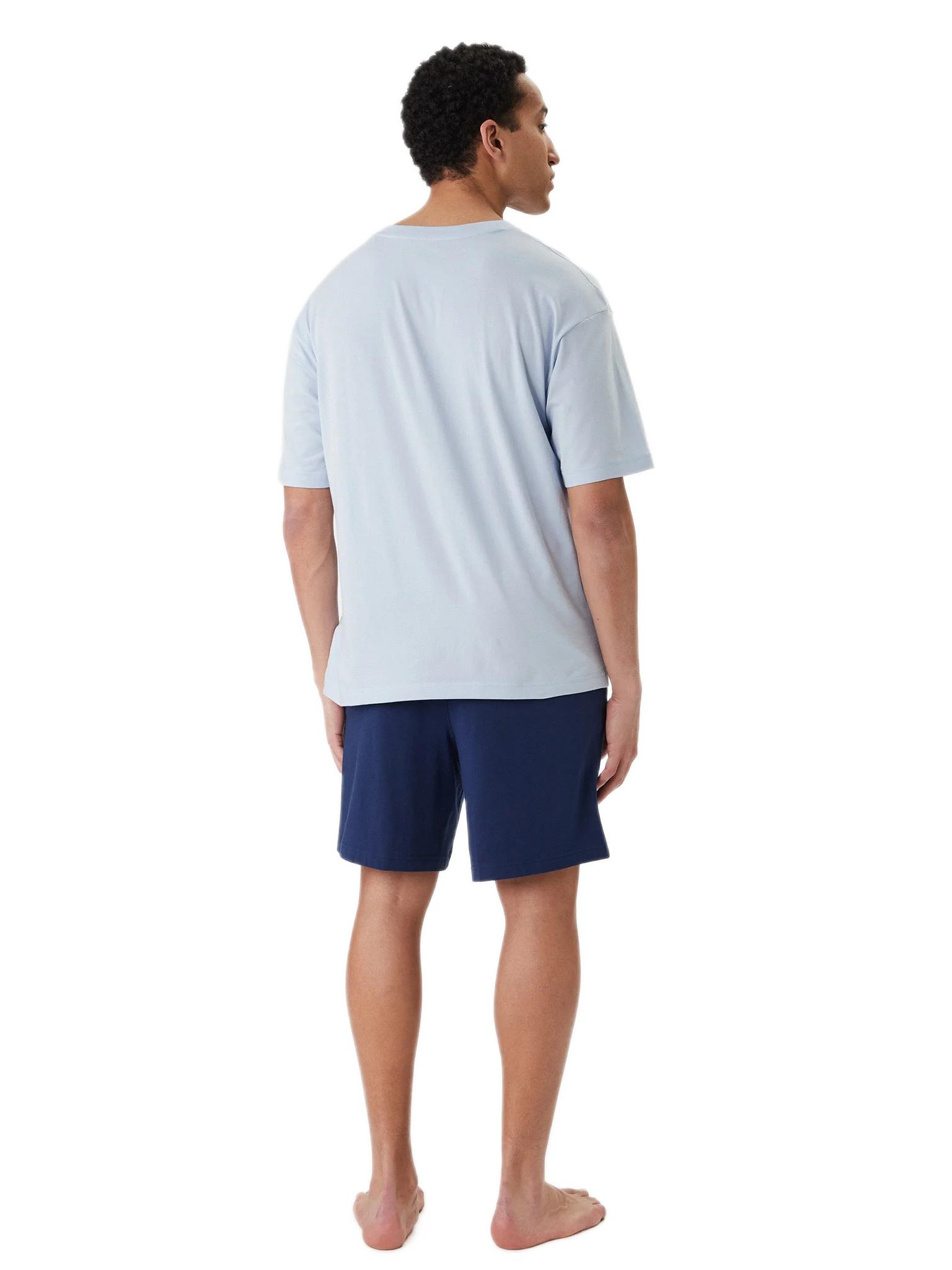 Tommy Hilfiger Erkek Mavi Pijama Takımı UM0UM03649