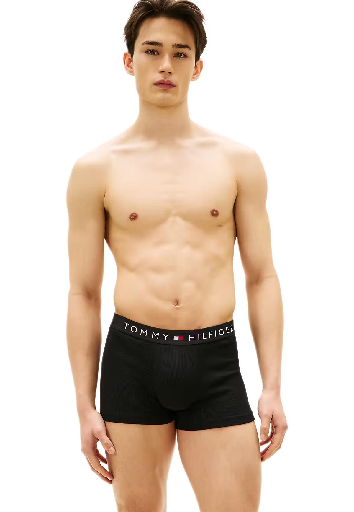 Tommy Hilfiger Erkek Siyah 3'lü Boxer UM0UM03884 