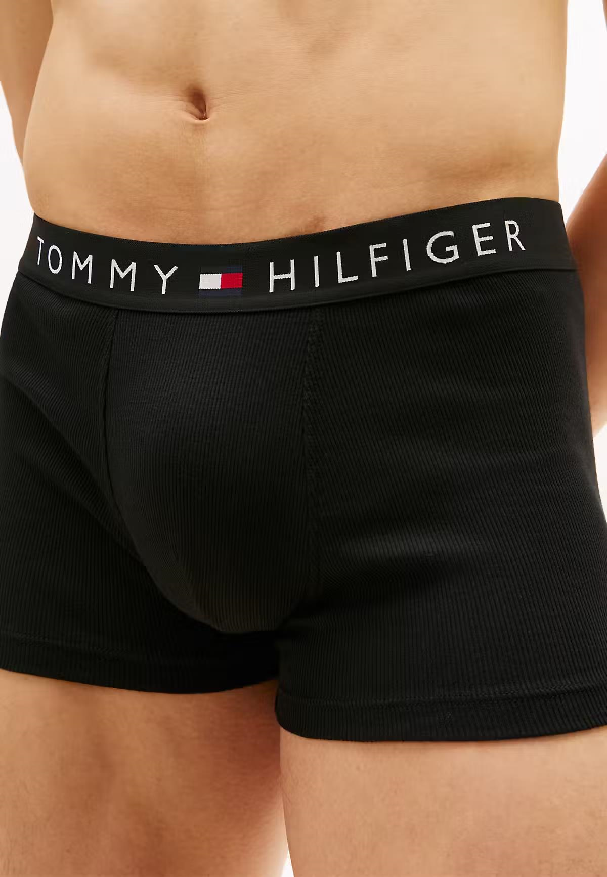 Tommy Hilfiger Erkek Siyah 3'lü Boxer UM0UM03884 