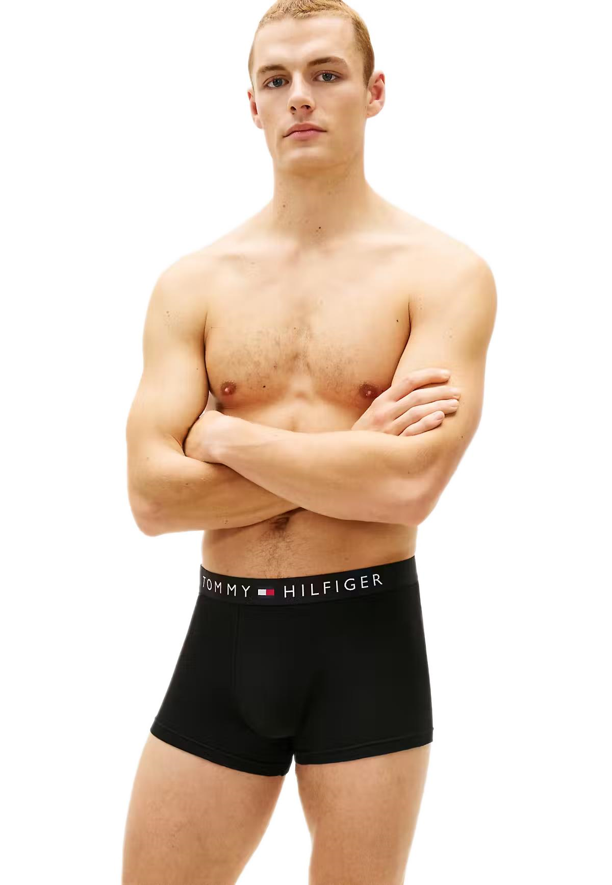Tommy Hilfiger Erkek Siyah 3'lü Boxer UM0UM03900 