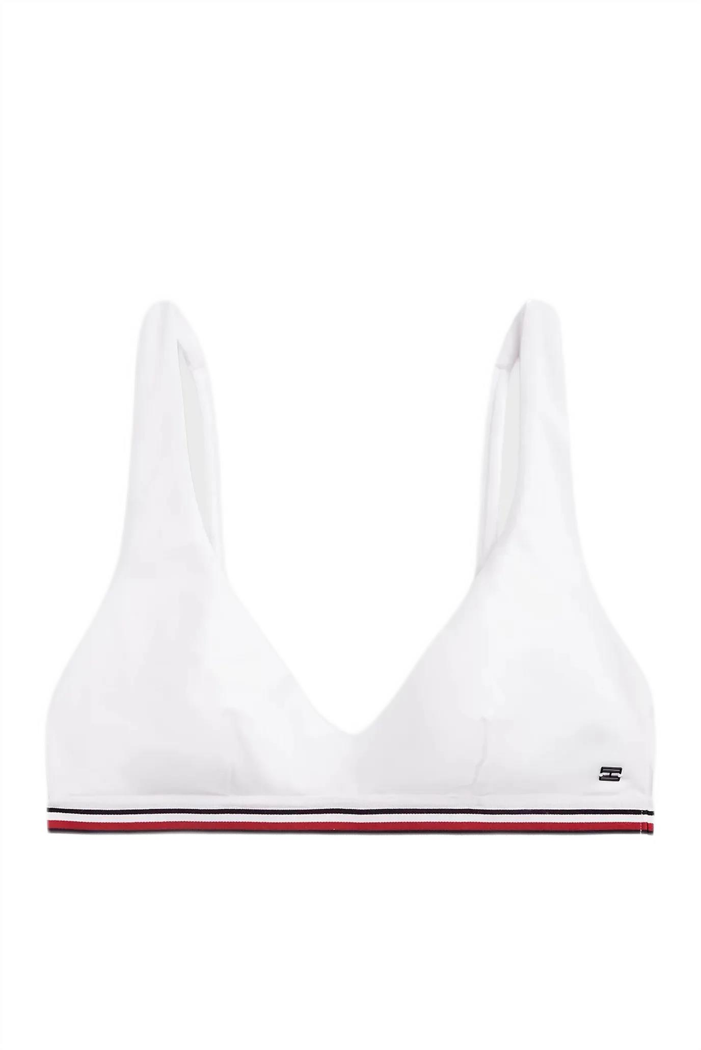 Tommy Hilfiger Kadın Beyaz Bralette Bikini Üstü UW0UW06351