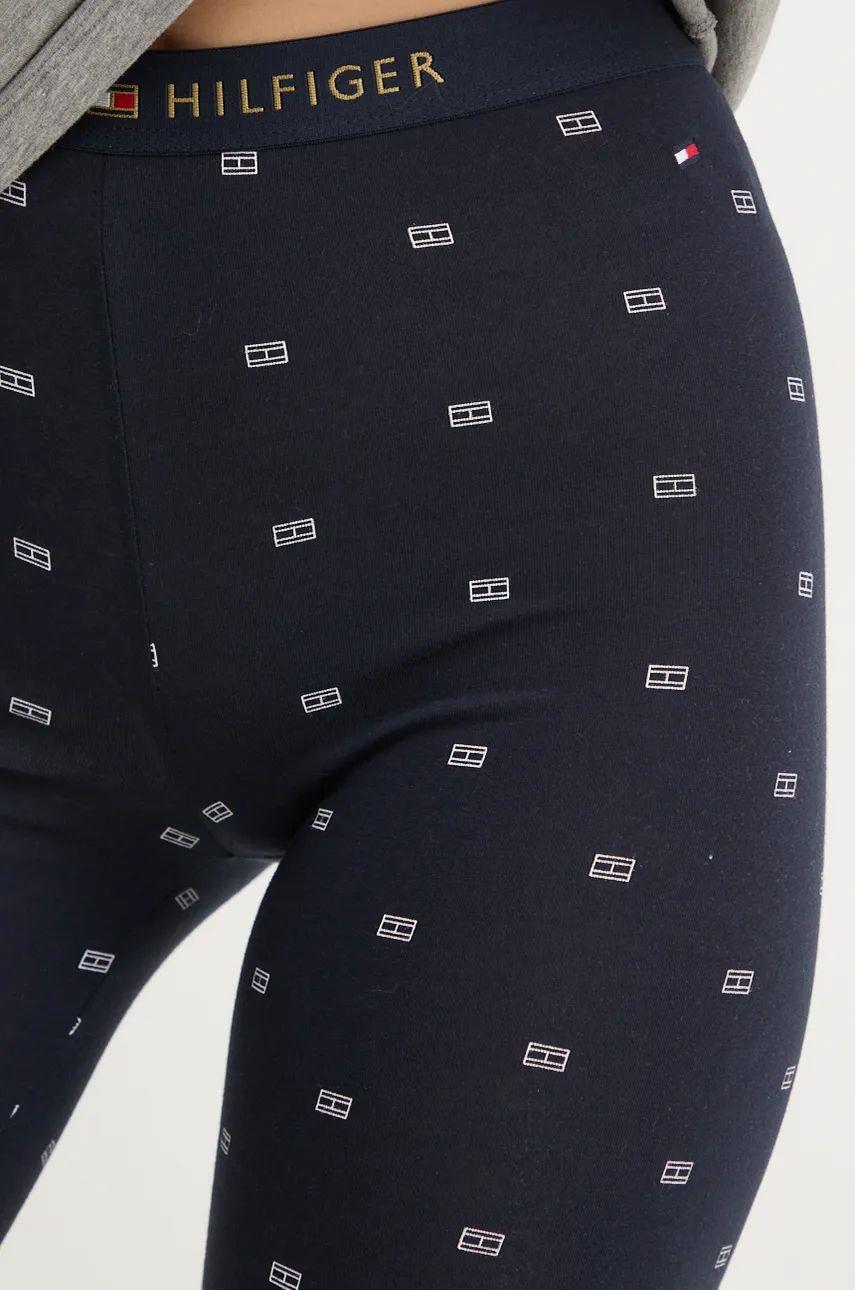 Tommy Hilfiger Kadın Gri Pijama Takımı ( Göz Bandı Hediyeli ) UW0UW05639