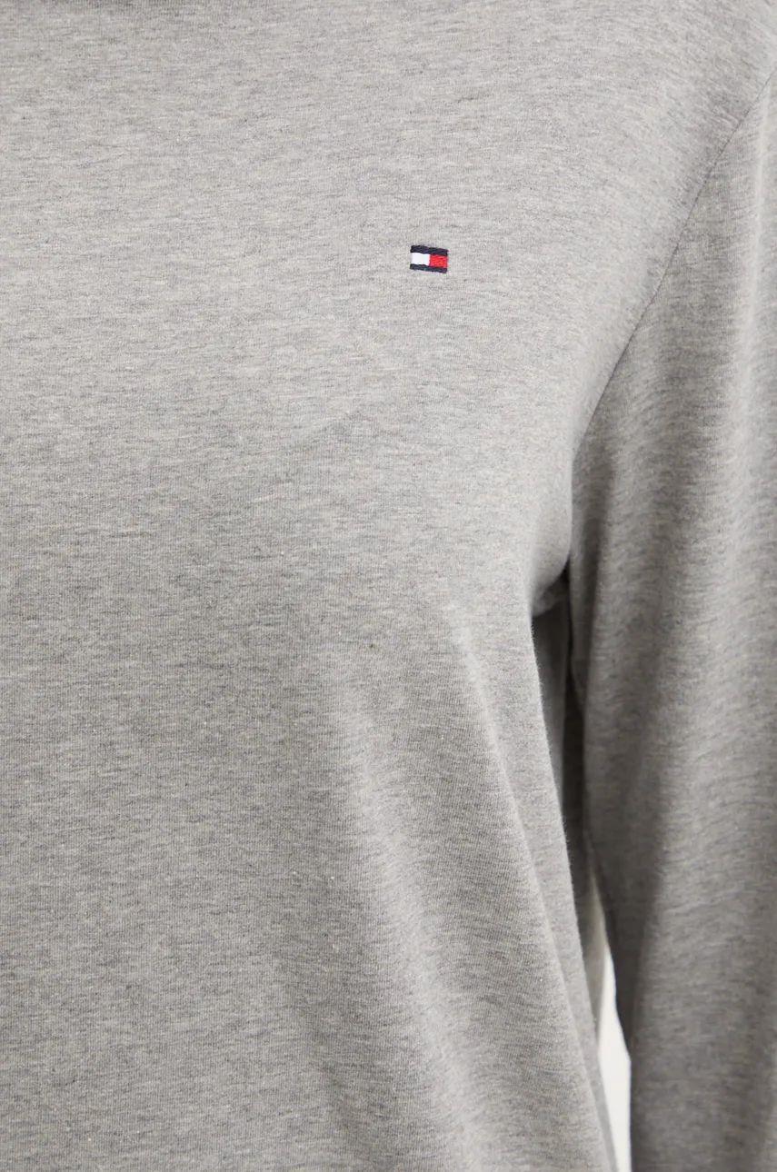 Tommy Hilfiger Kadın Gri Pijama Takımı ( Göz Bandı Hediyeli ) UW0UW05639
