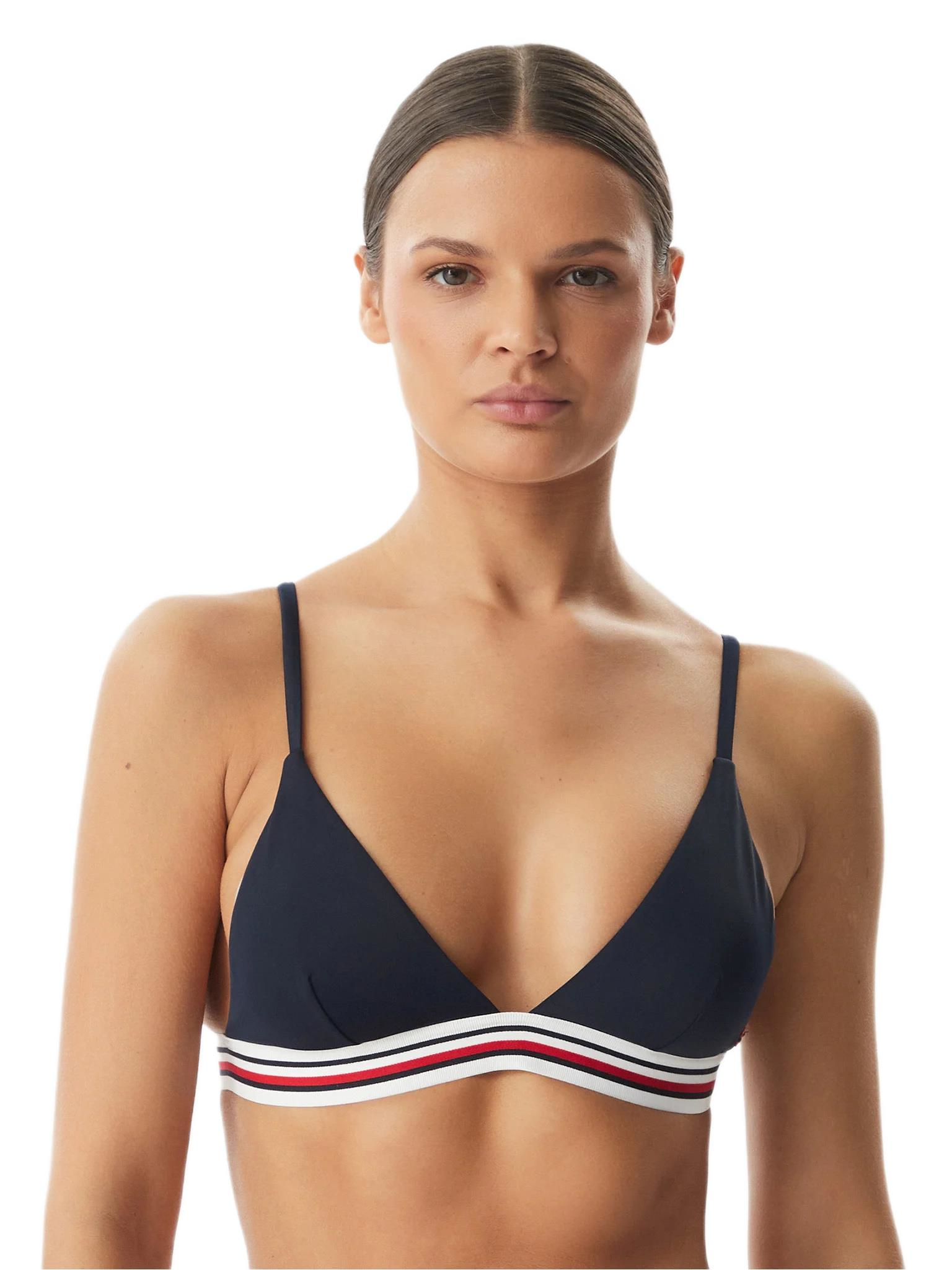 Tommy Hilfiger Kadın Lacivert Bikini Üstü UW0UW06350