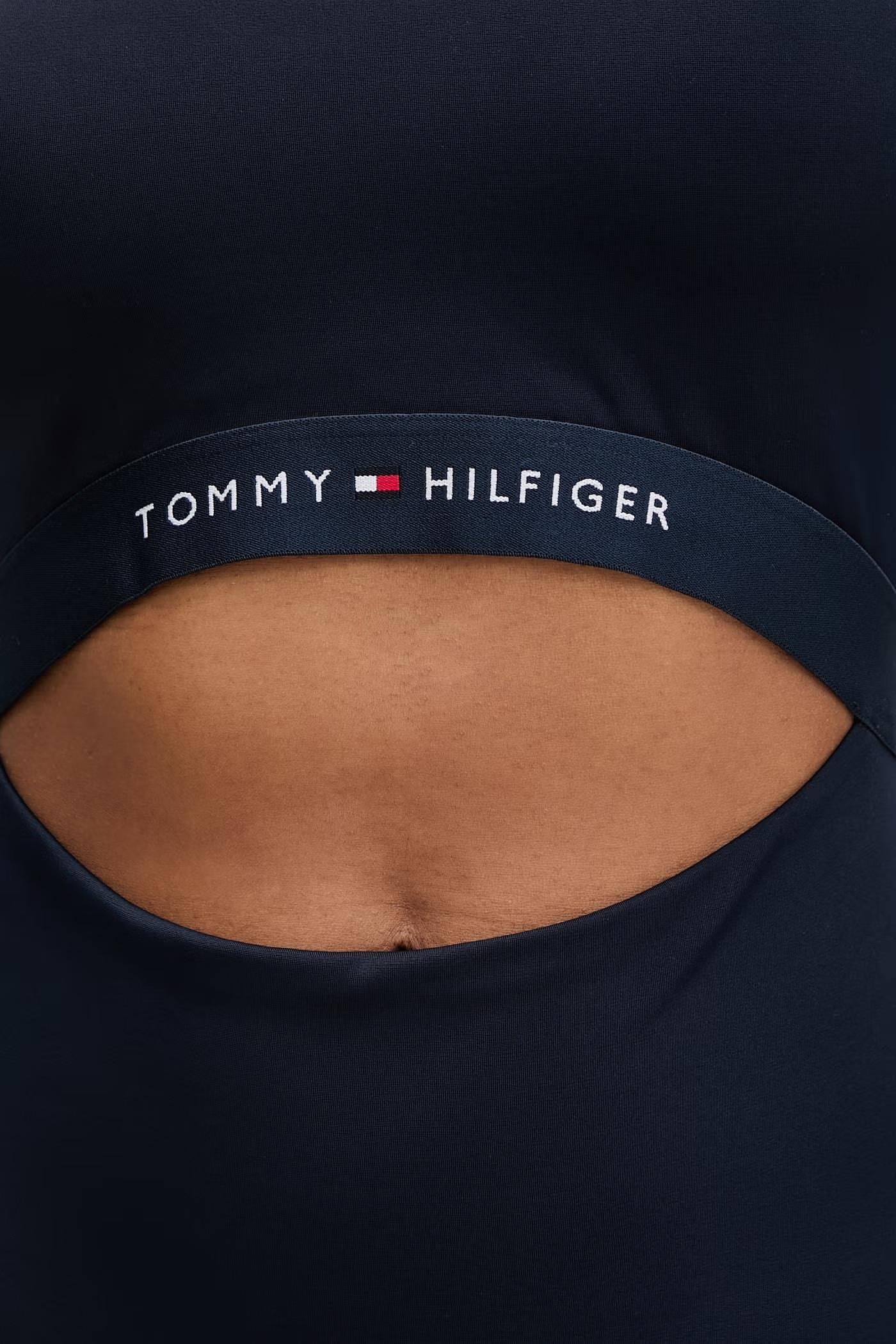 Tommy Hilfiger Kadın Lacivert Pencere Detaylı Mayo UW0UW06367