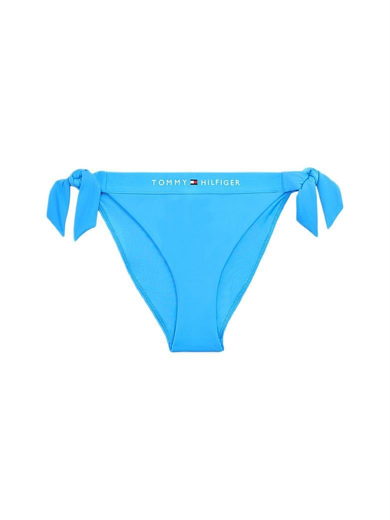 Tommy Hilfiger Kadın Mavi Yan Bağlamalı Bikini Altı UW0UW06362 