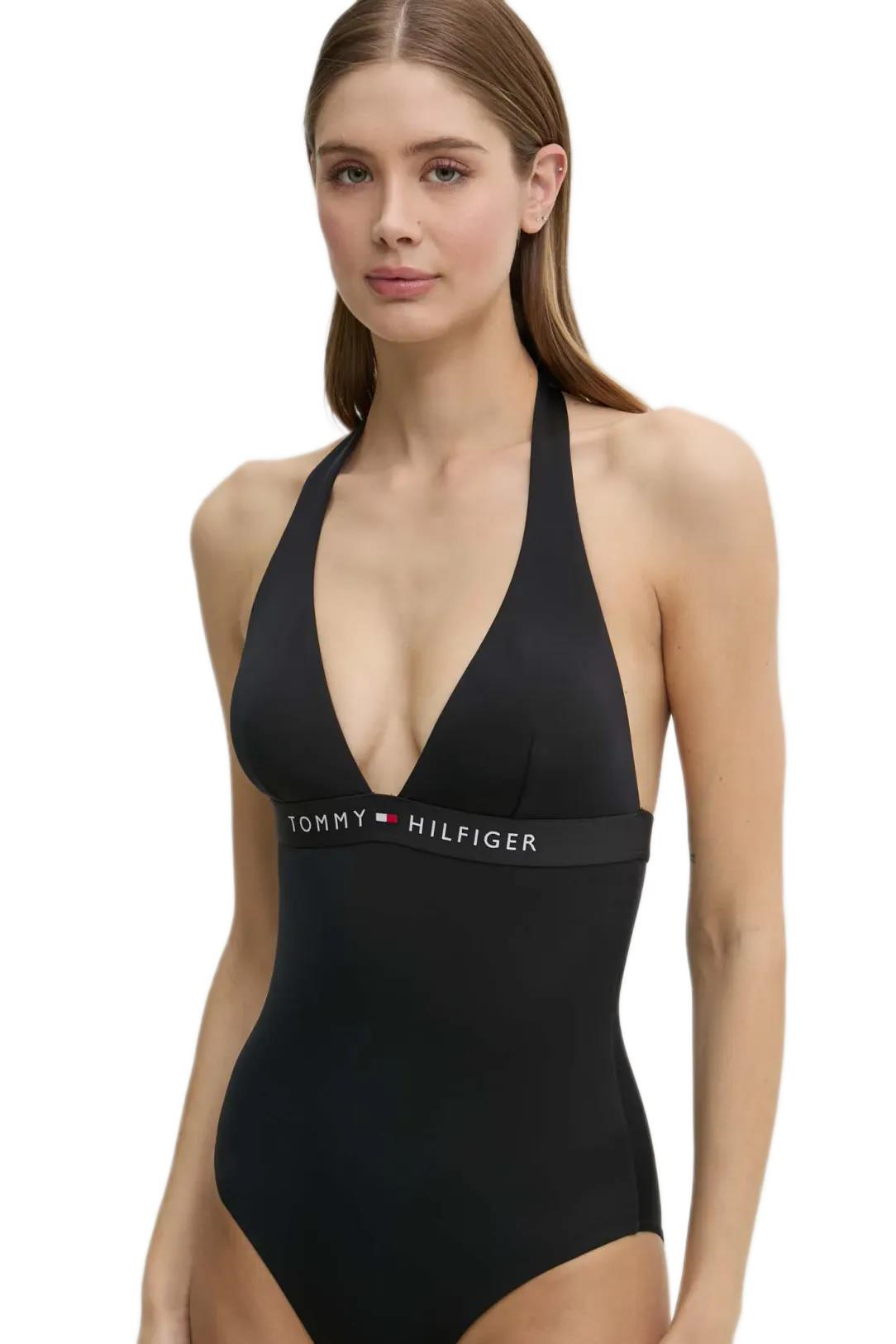 Tommy Hilfiger Kadın Siyah Mayo UW0UW05850