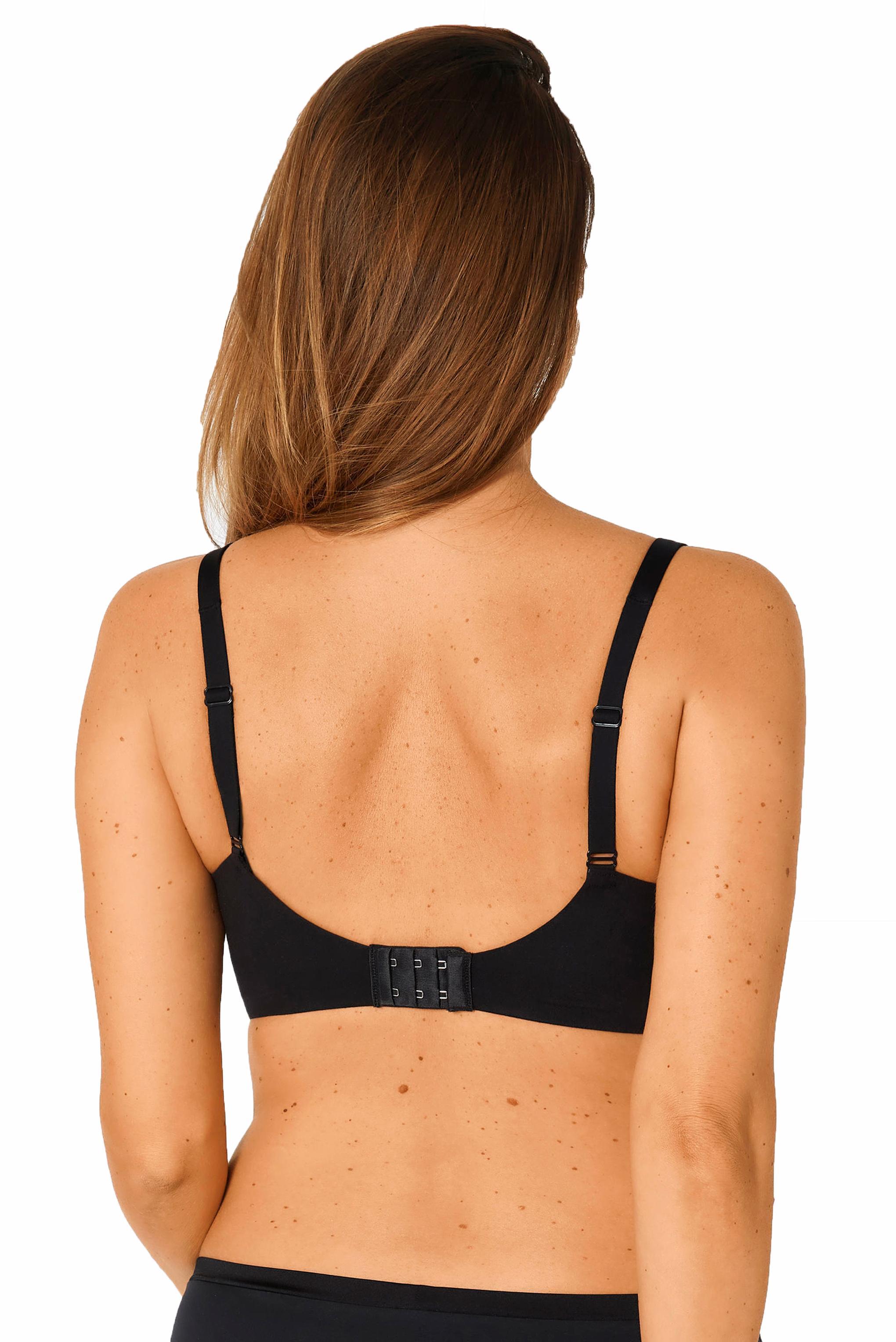 Triumph Body Make-up Soft Touch Kap İçi Boş Düz Balensiz Siyah Sütyen