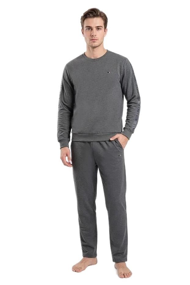 U.S. Polo Assn. Erkek Antrasit Pijama Takımı 19064