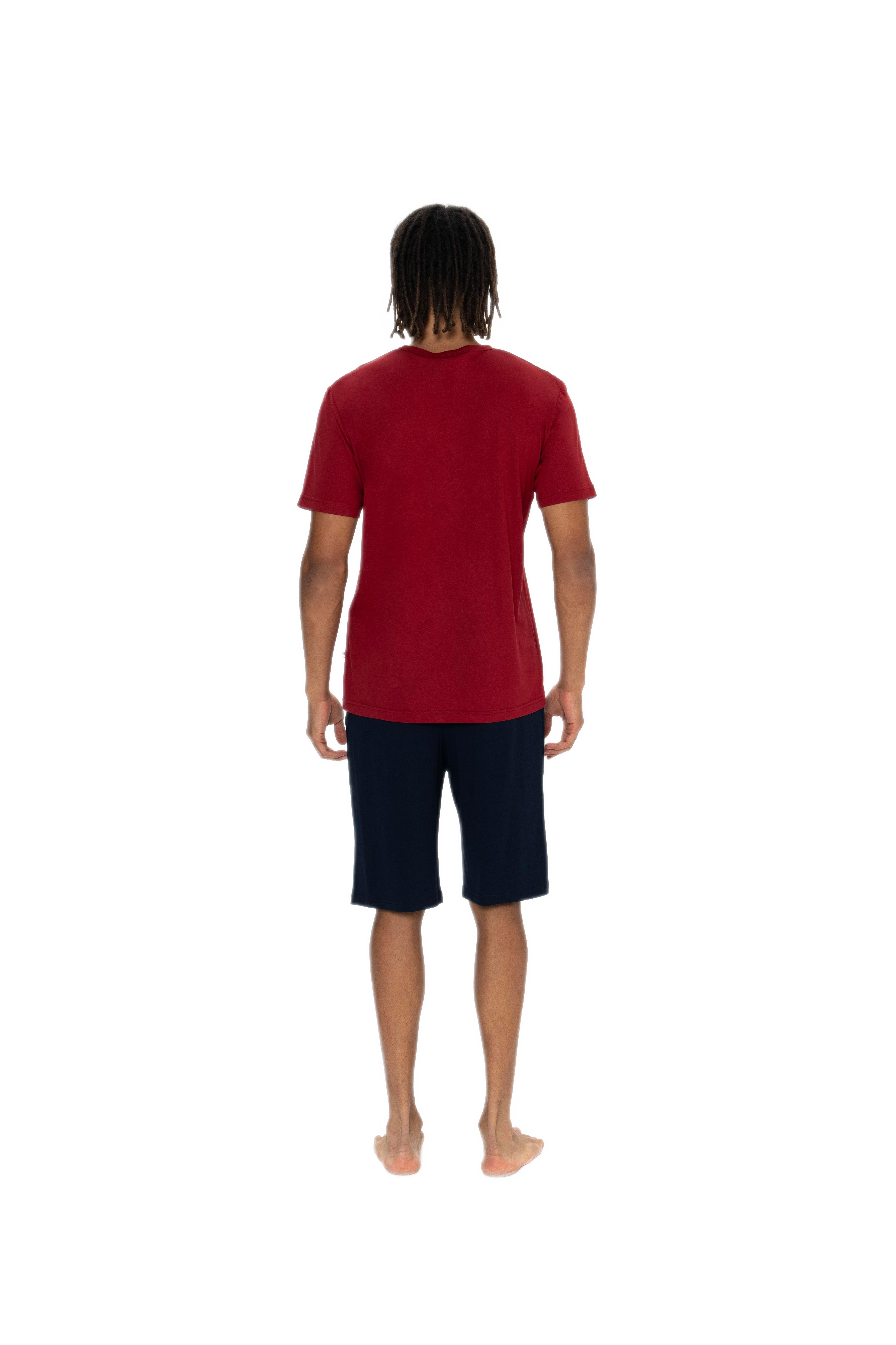 U.S. Polo Assn. Erkek Bordo Şort Takım 18884 
