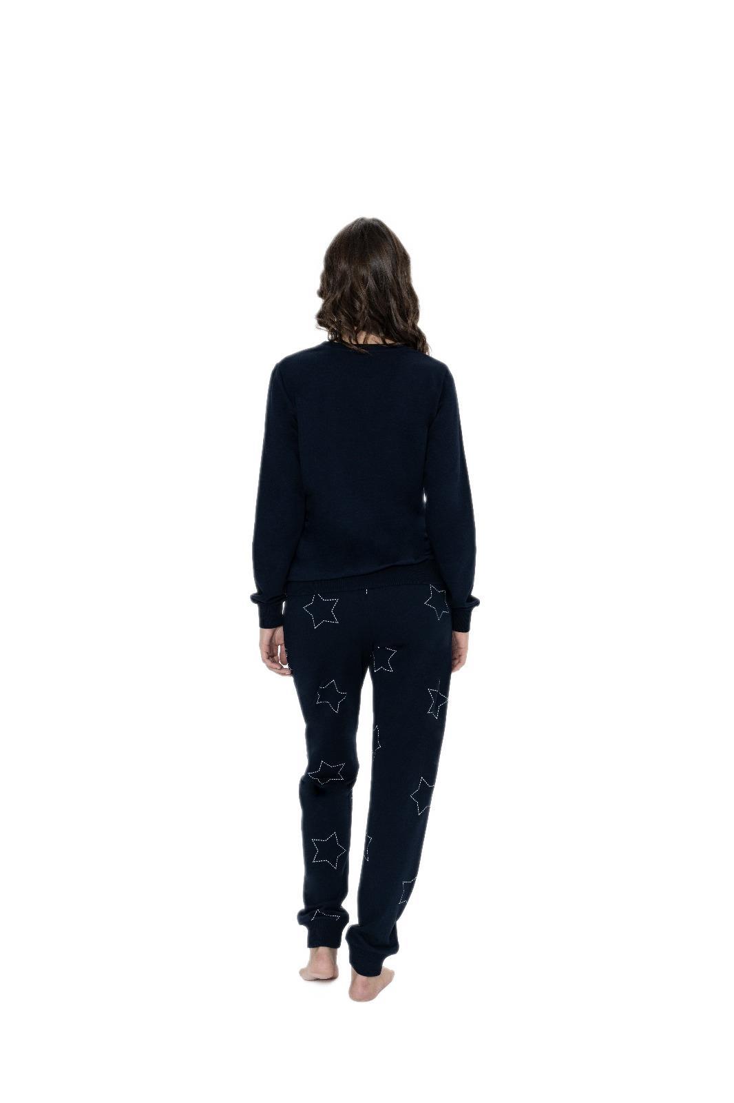 U.S. Polo Assn. Kadın Lacivert Pijama Takım 17104 