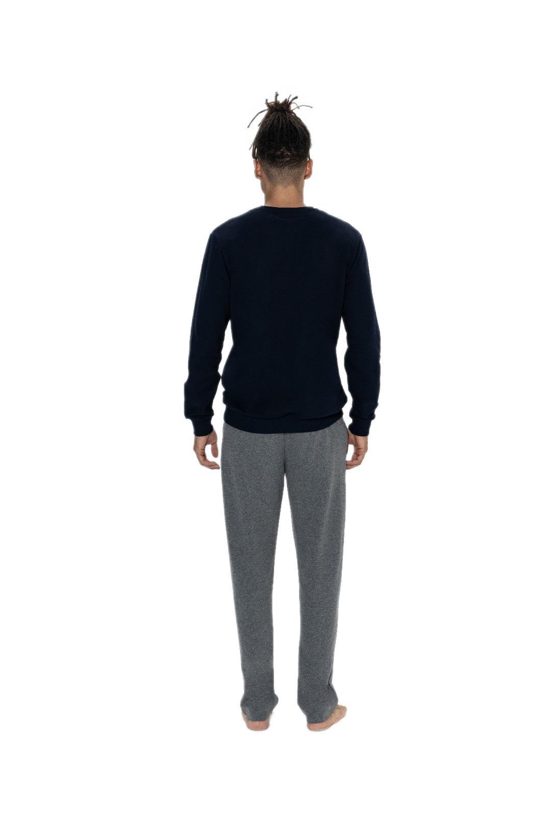 U.S. Polo Assn. Erkek Lacivert Pijama Takım 18847 