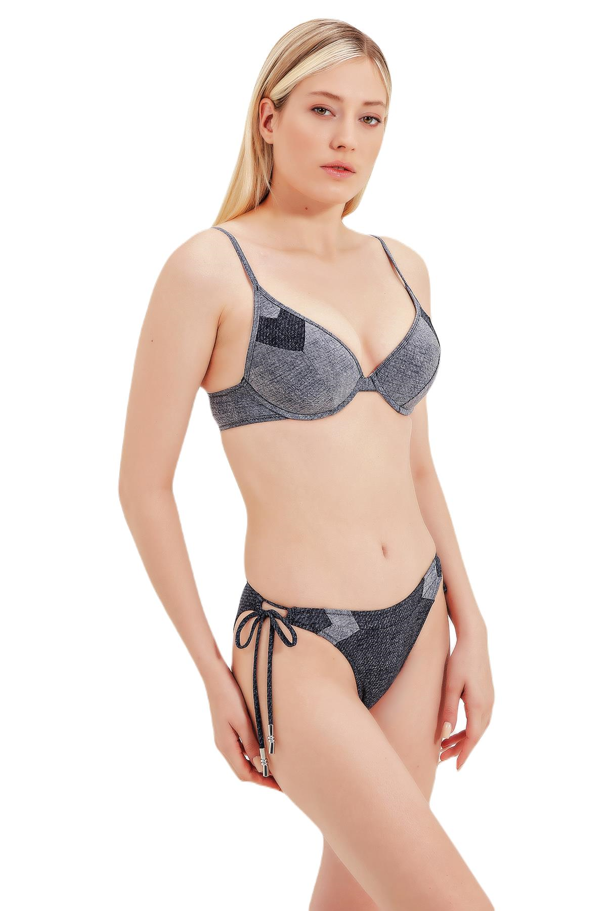 Zeki Denim Bikini Takım