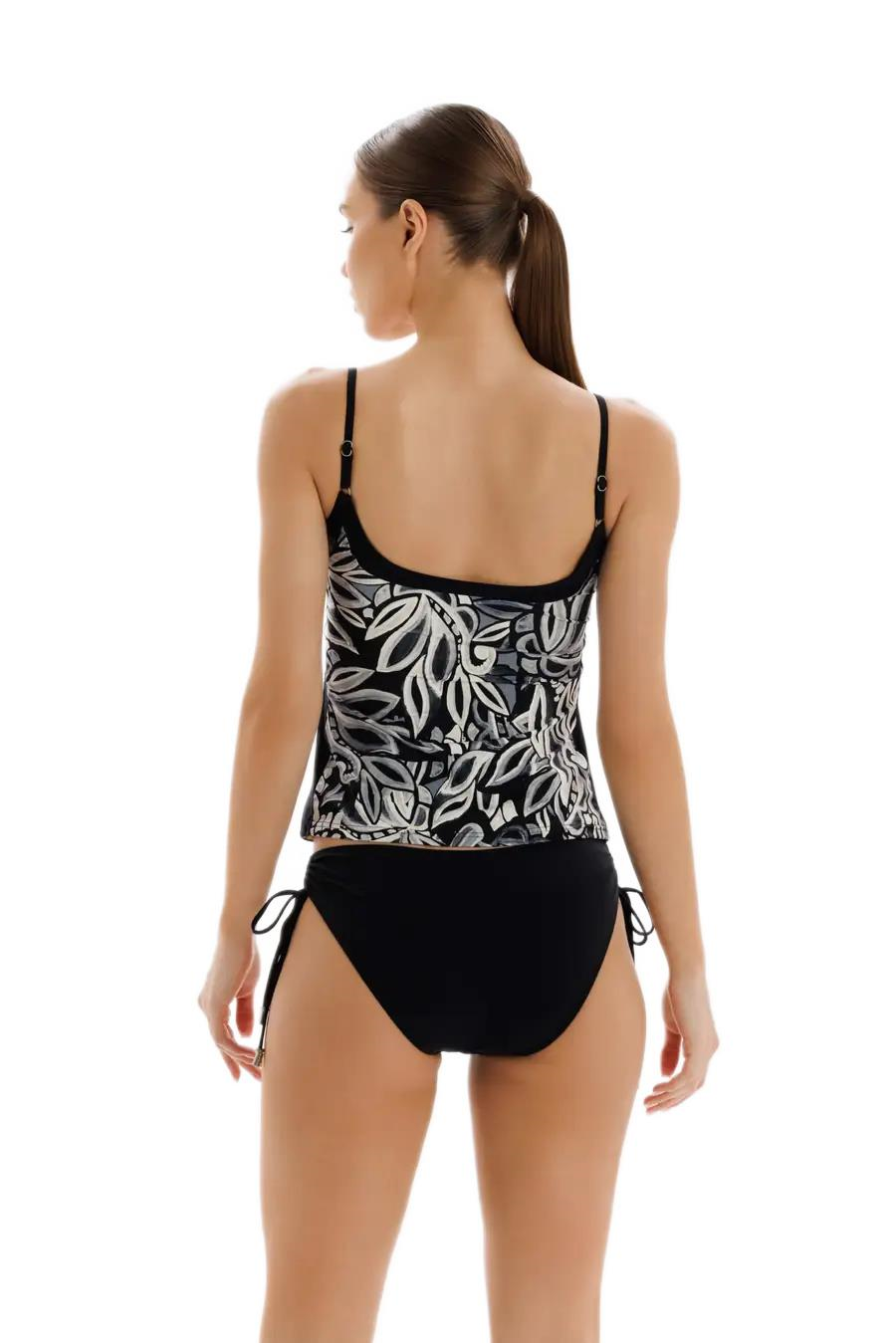 Zeki Kadın Desenli Tankini T.6010-26