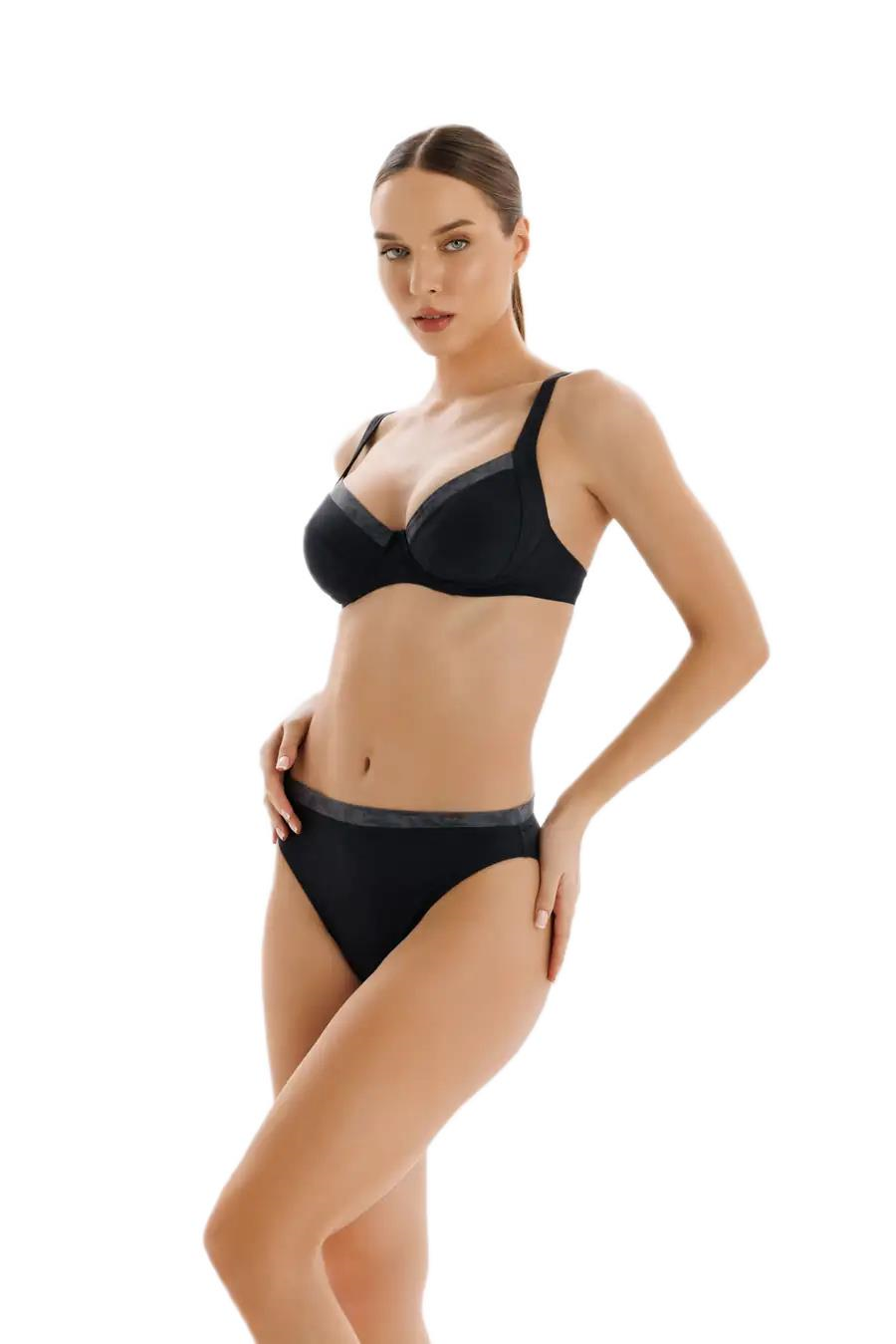 Zeki Kadın Siyah Telli Bikini Takımı B.1731-26