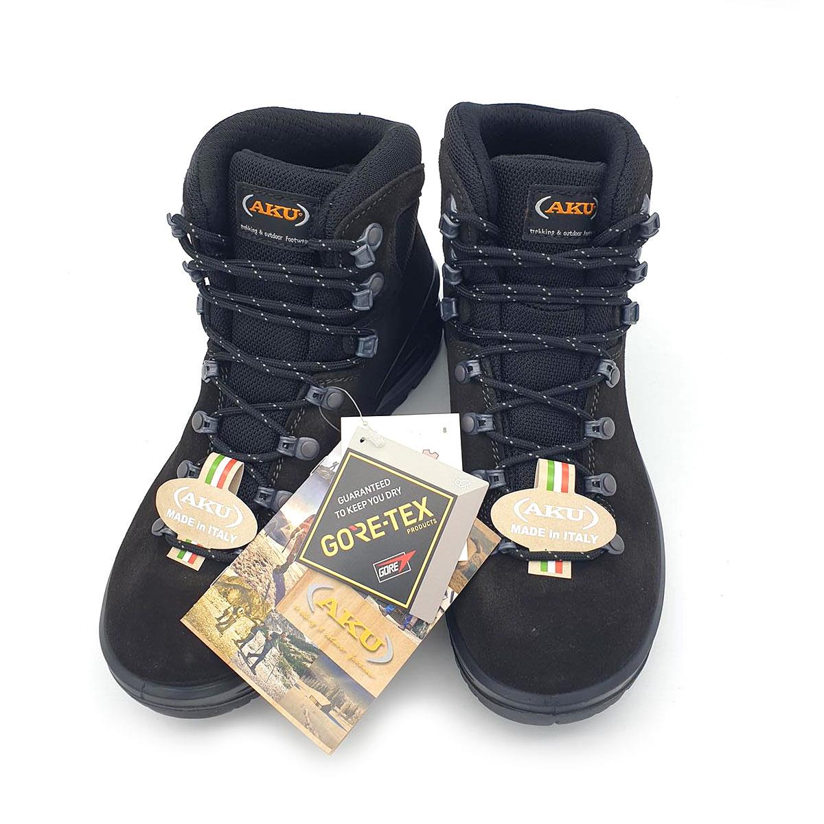 Aku Tribute II Süet Goretex Vibram Koyu Antrasit Dağcı Botu A133024