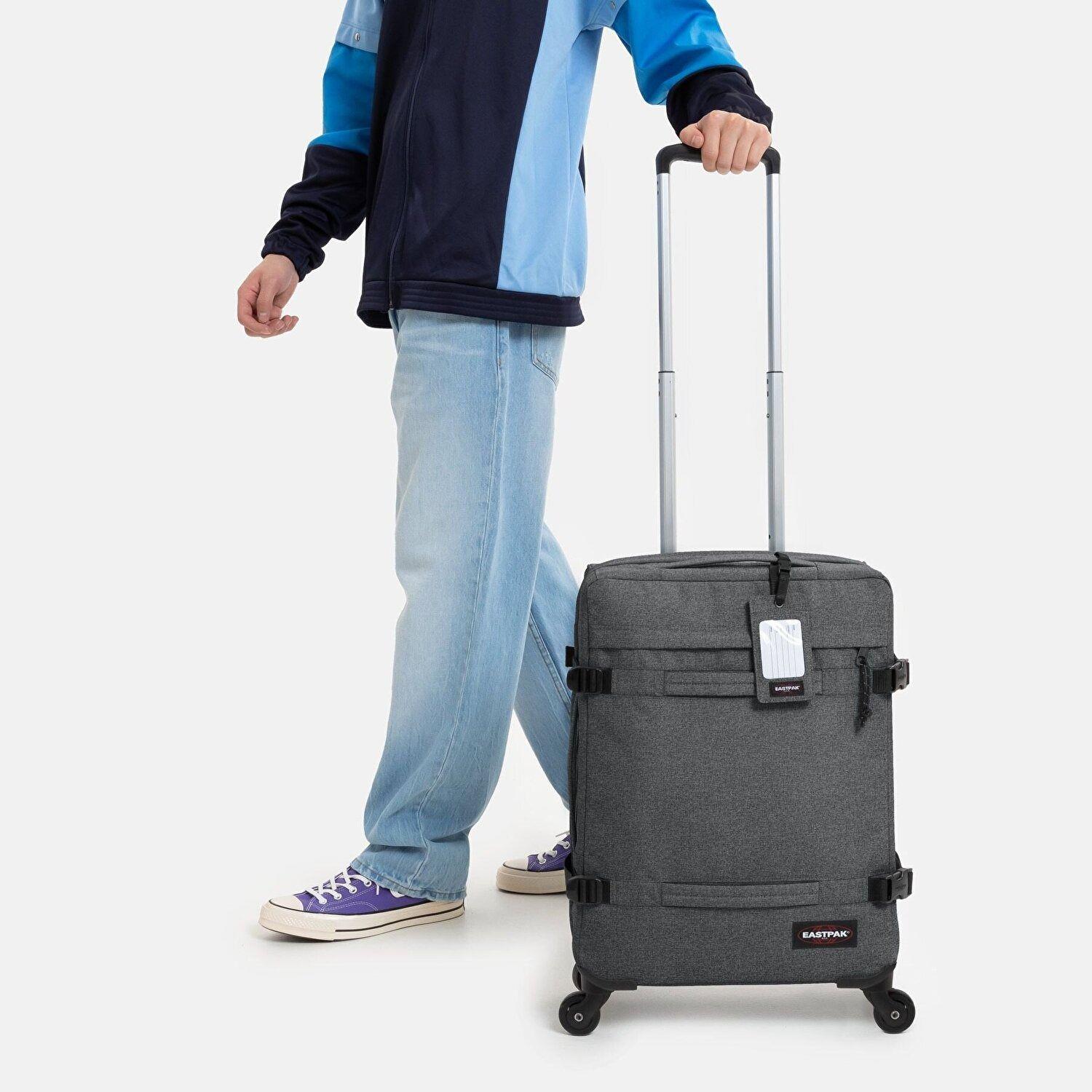 Eastpak TRANSIT'R 4 S BLACK DENIM Tekerlekli Bavul EK0A5BFI77H1