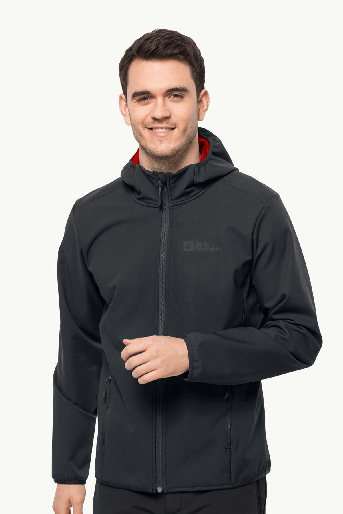 Jack Wolfskin BORNBERG HOODY M Erkek Softshell Ceket JCK1307471-JCK.6350