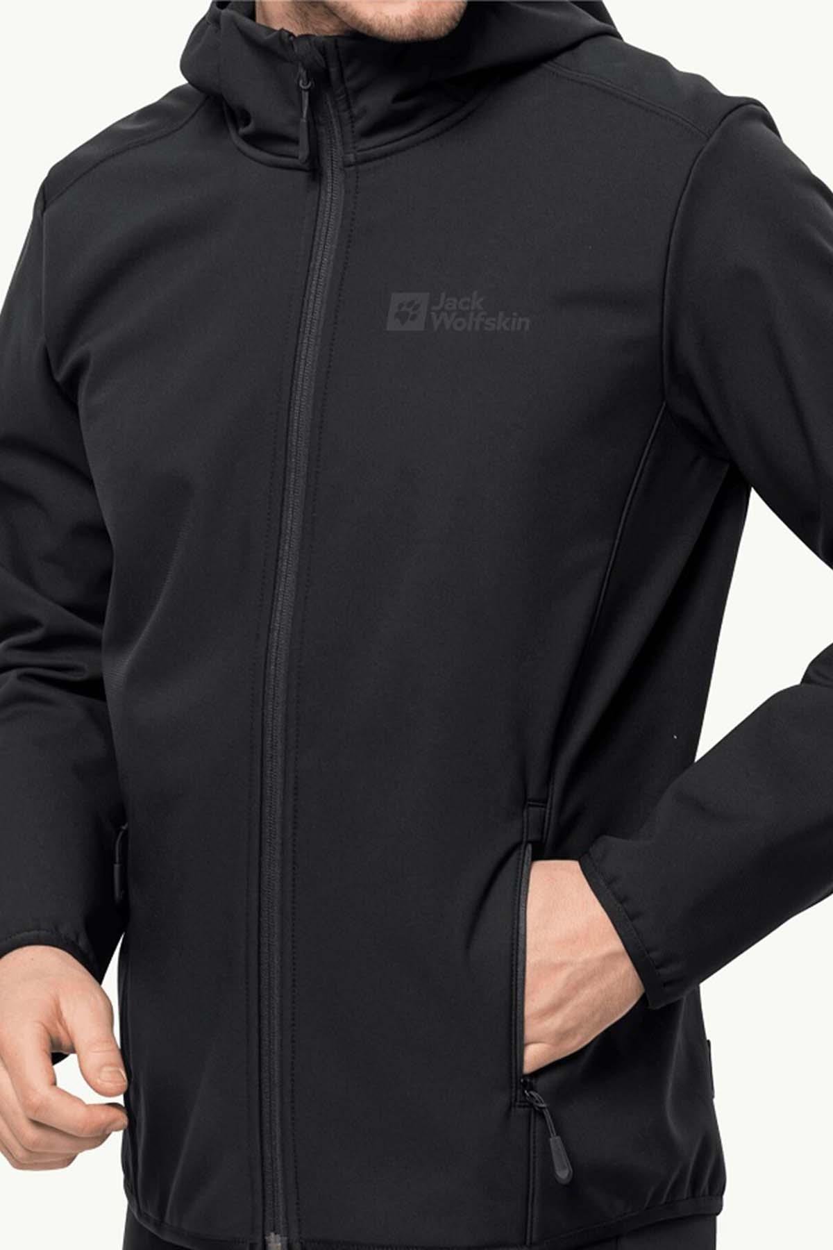 Jack Wolfskin BORNBERG HOODY M SoftShell Erkek Ceket JCK1307471-6000