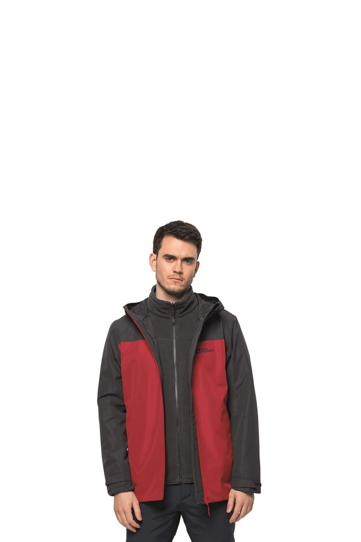 Jack Wolfskin TAUBENBERG 3IN1 JKT M Erkek Ceket JCK1115311-2206