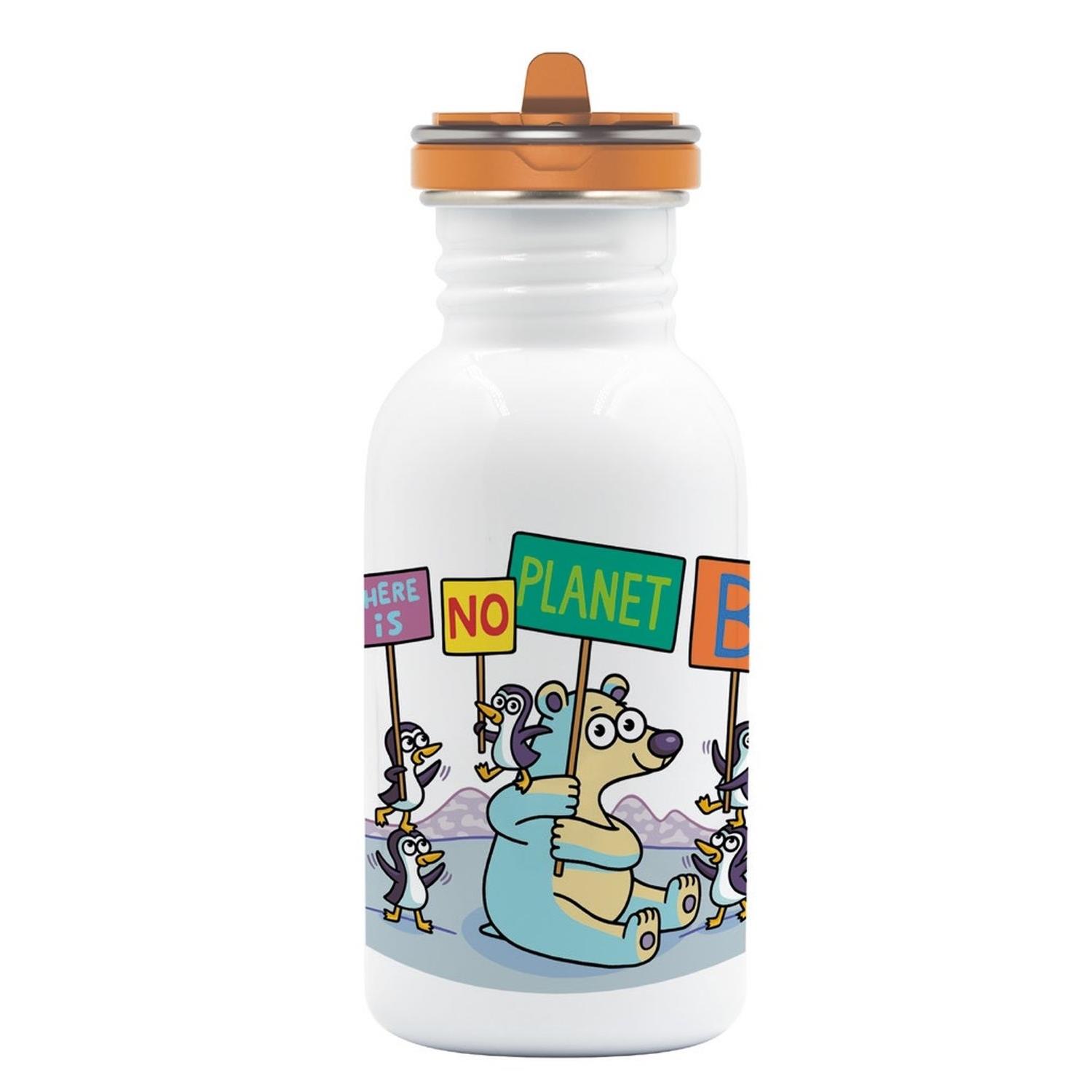 Laken Çelik 18/8 Flow Basic Şişe 0,50L - No Planet LKBSFNP