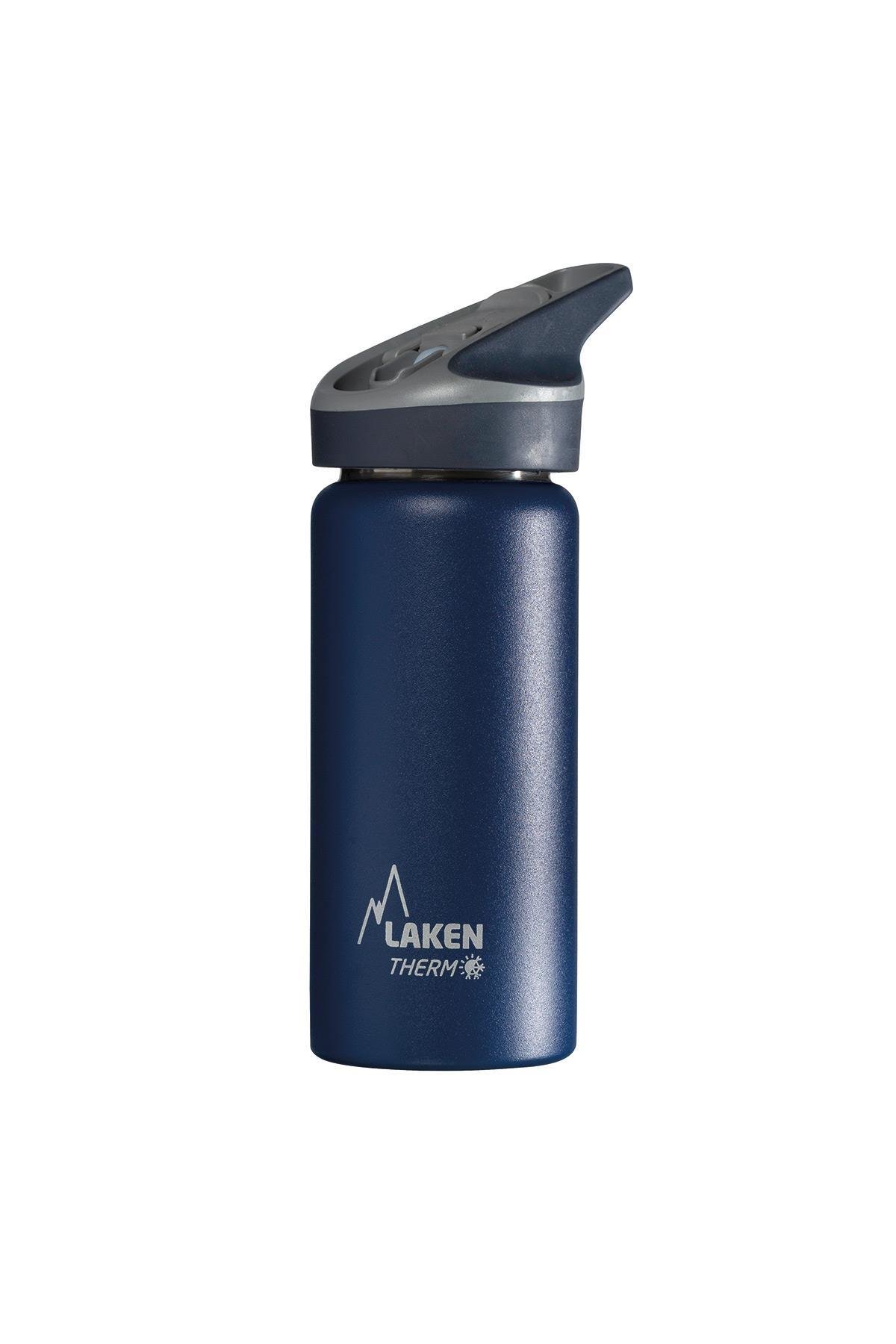 Laken Çelik 18/8 Jannu Termos Şişe 0,50L - Mavi LKTJ5A