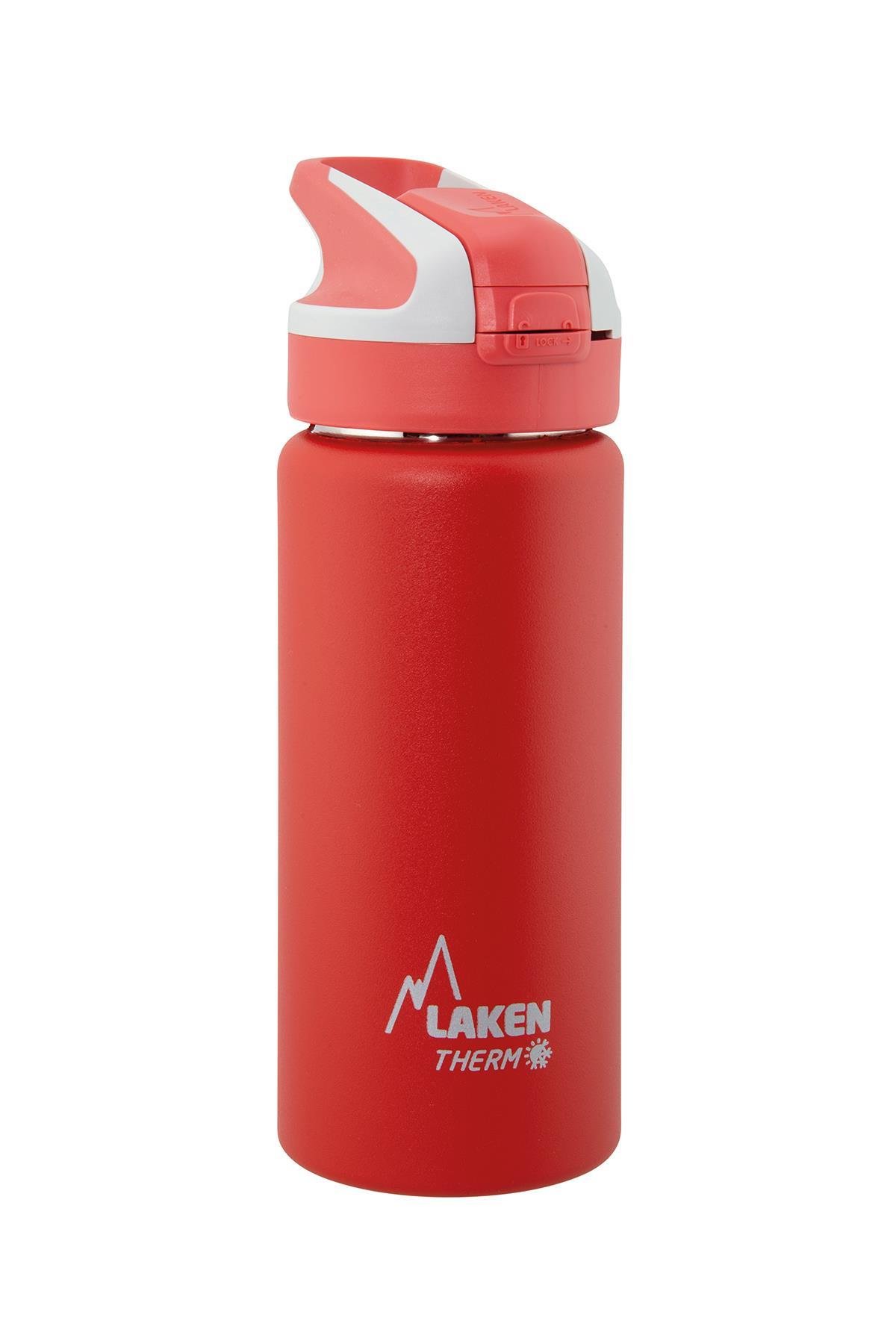 Laken Çelik 18/8 Summit Termos Şişe 0,50L - Kırmızı LKTS5R