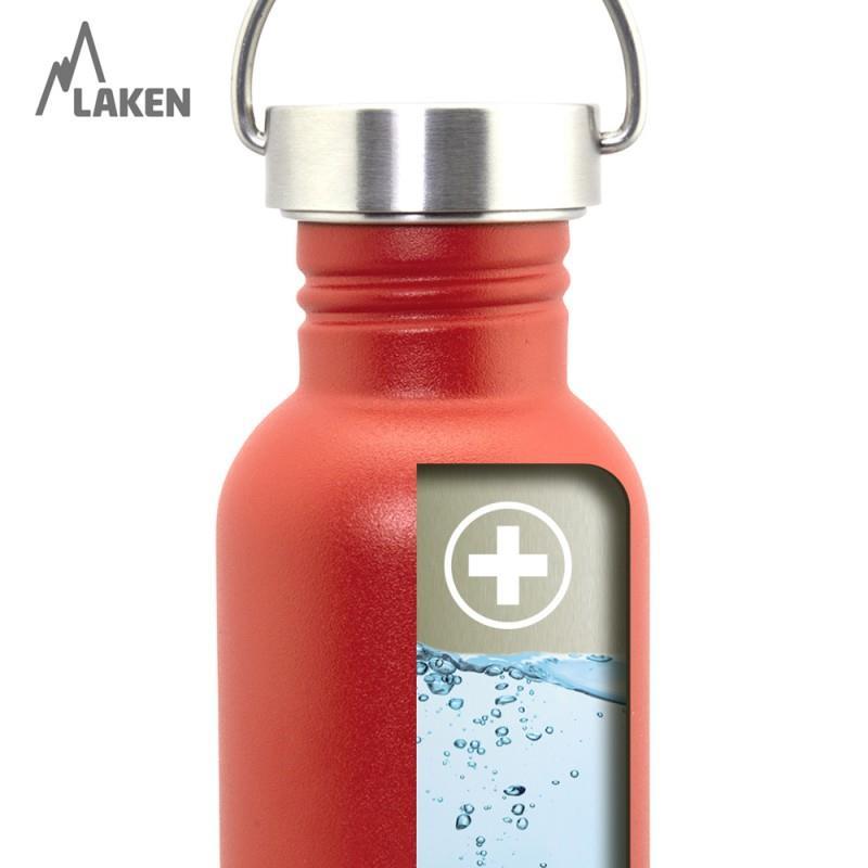 Laken Çelik 18/8 Vintage Basic Şişe 0,50L - Beyaz LKBSH50BL