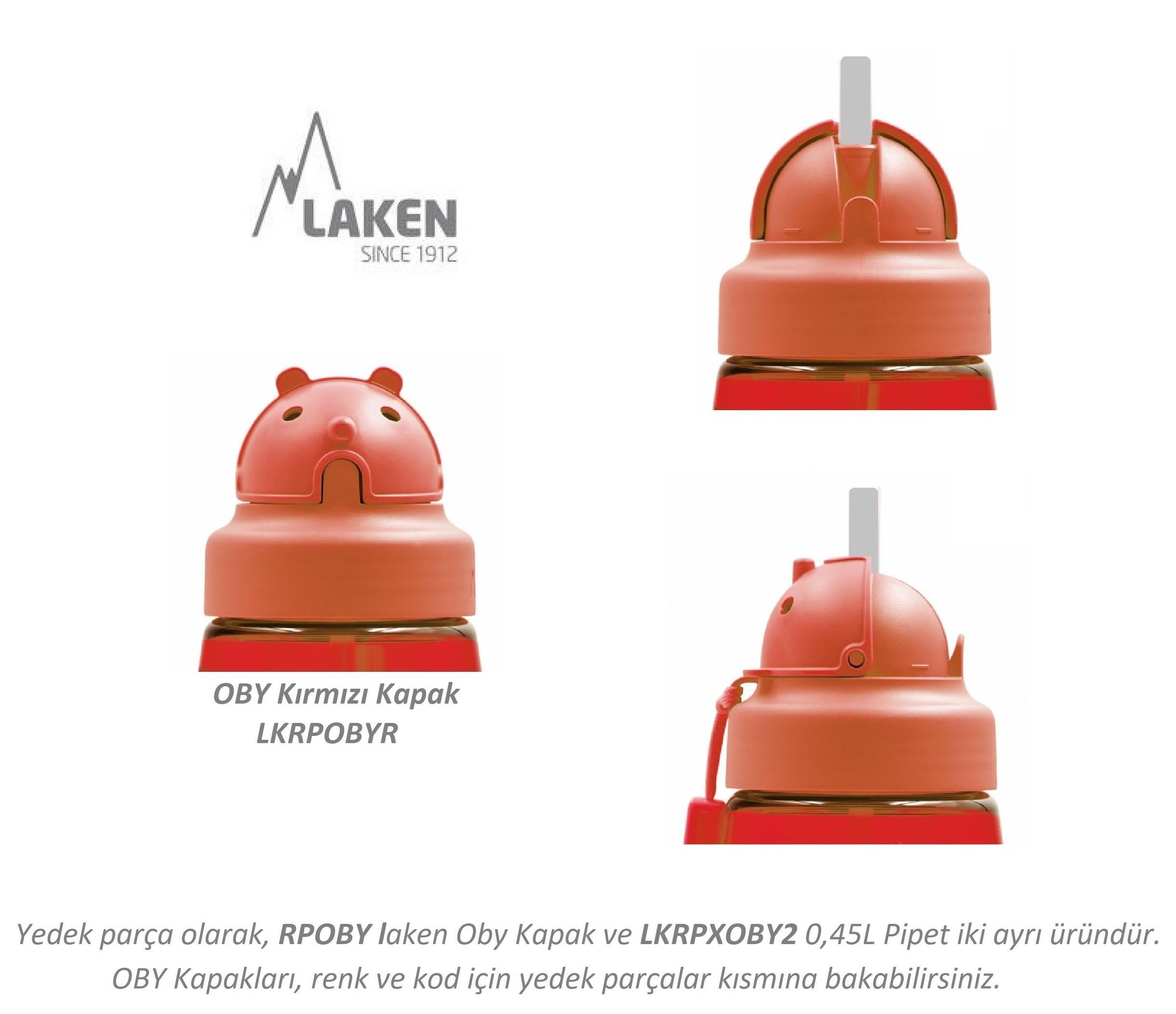 Laken OBY Kapaklı TRITAN Şişe 0,45L- SCOOTER  LKOBYSC